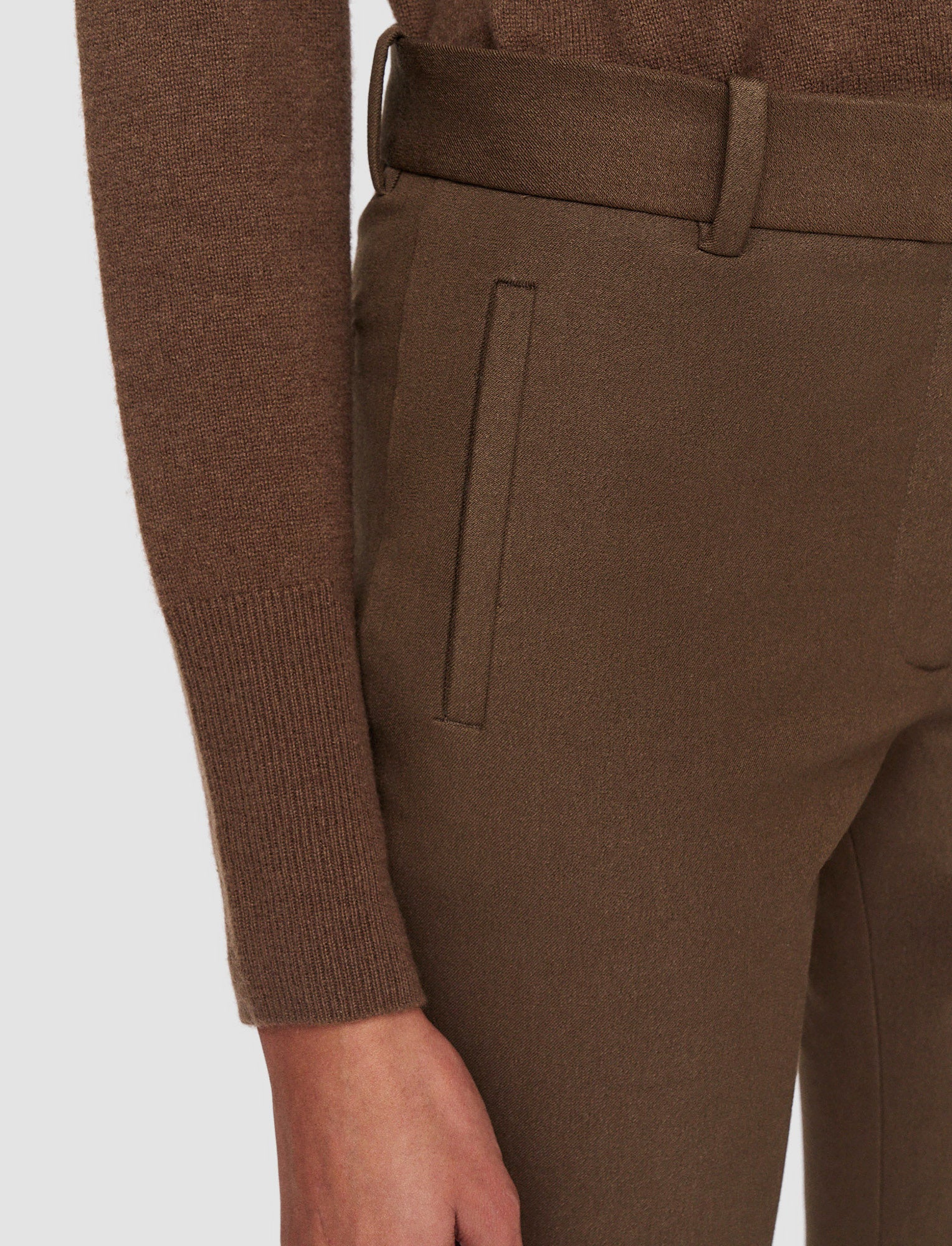 New Eliston Gabardine Stretch Trousers - Image 4
