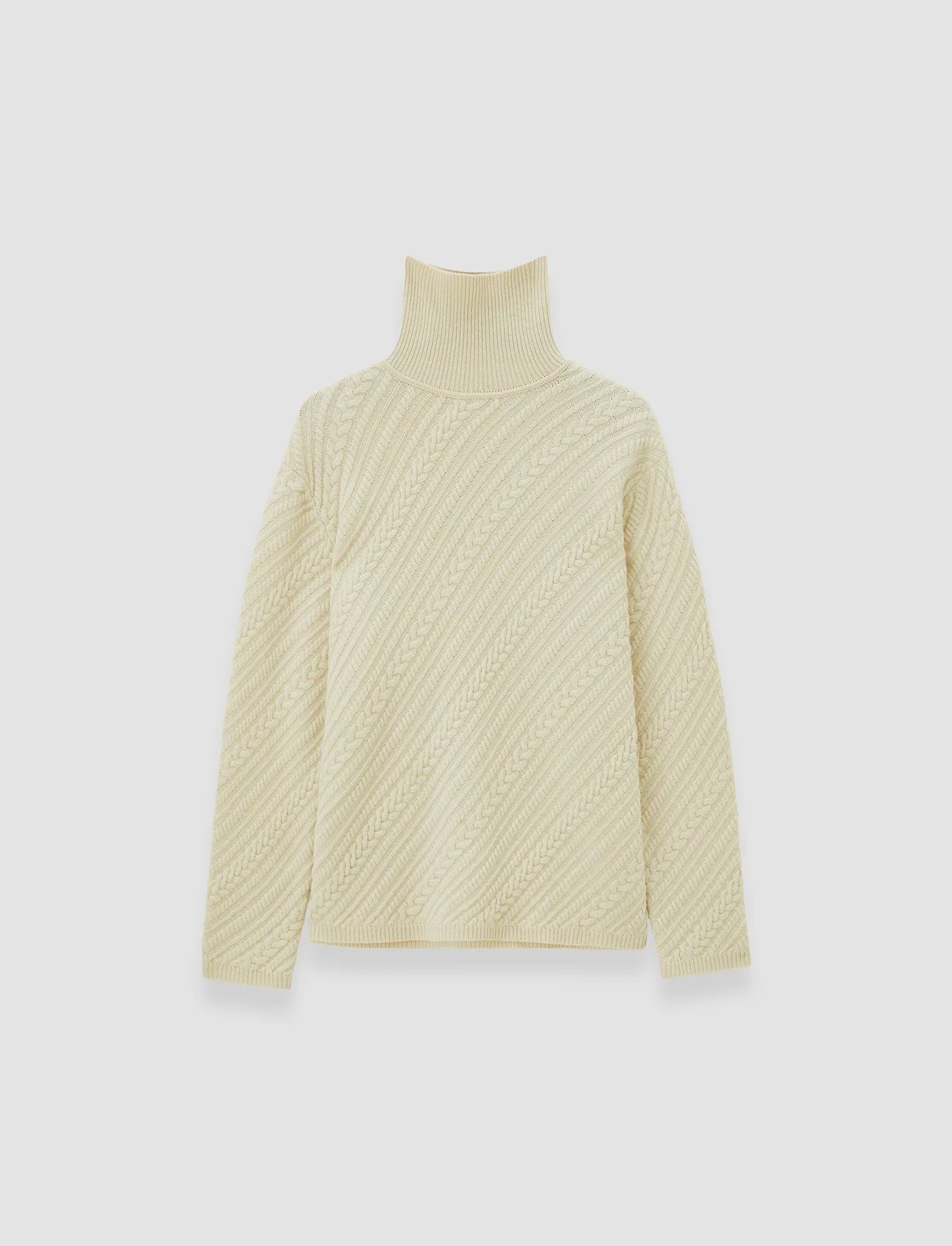 Cable Knit Merino Wool Jumper