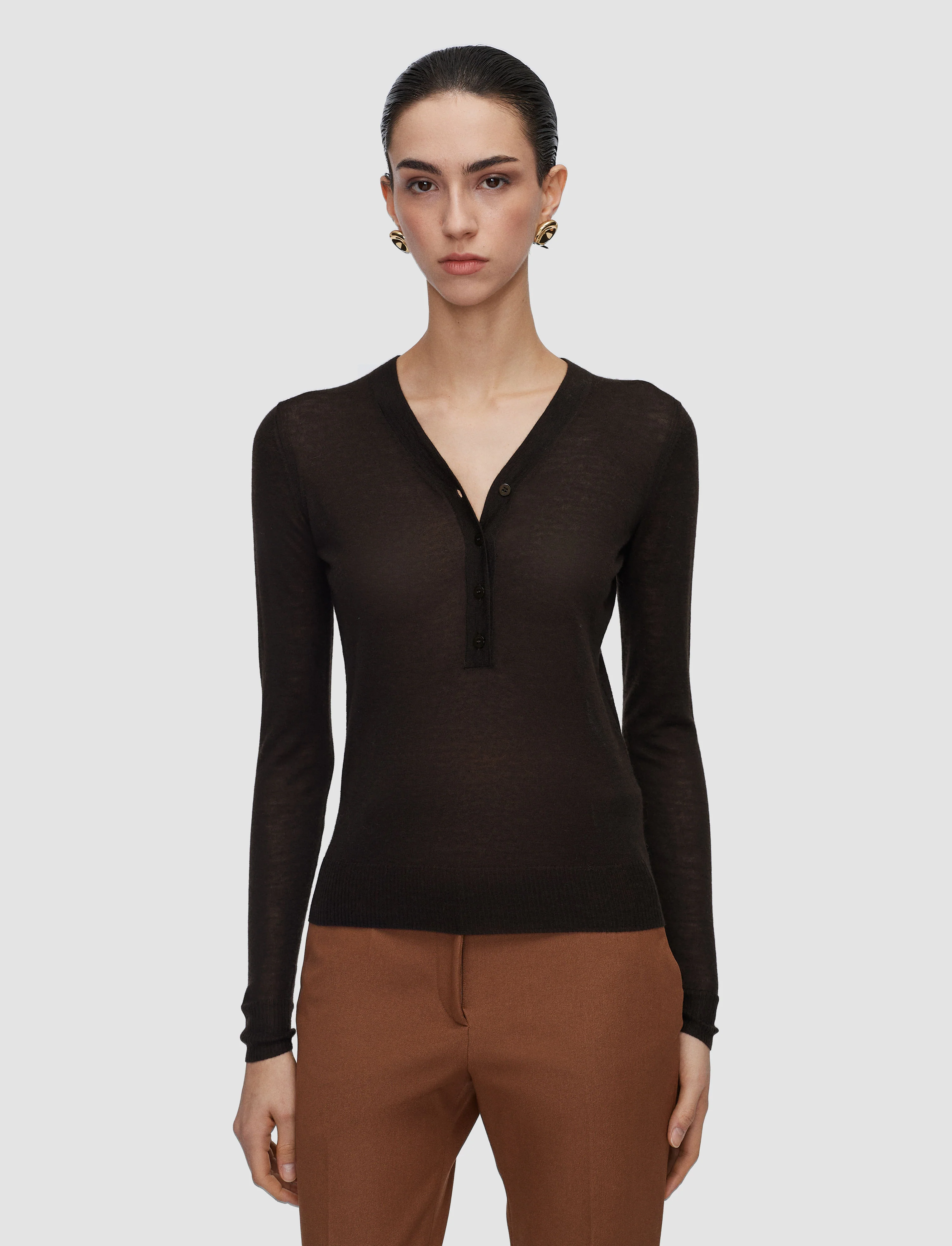 Gillies Cashair Henley Jumper - Image 2