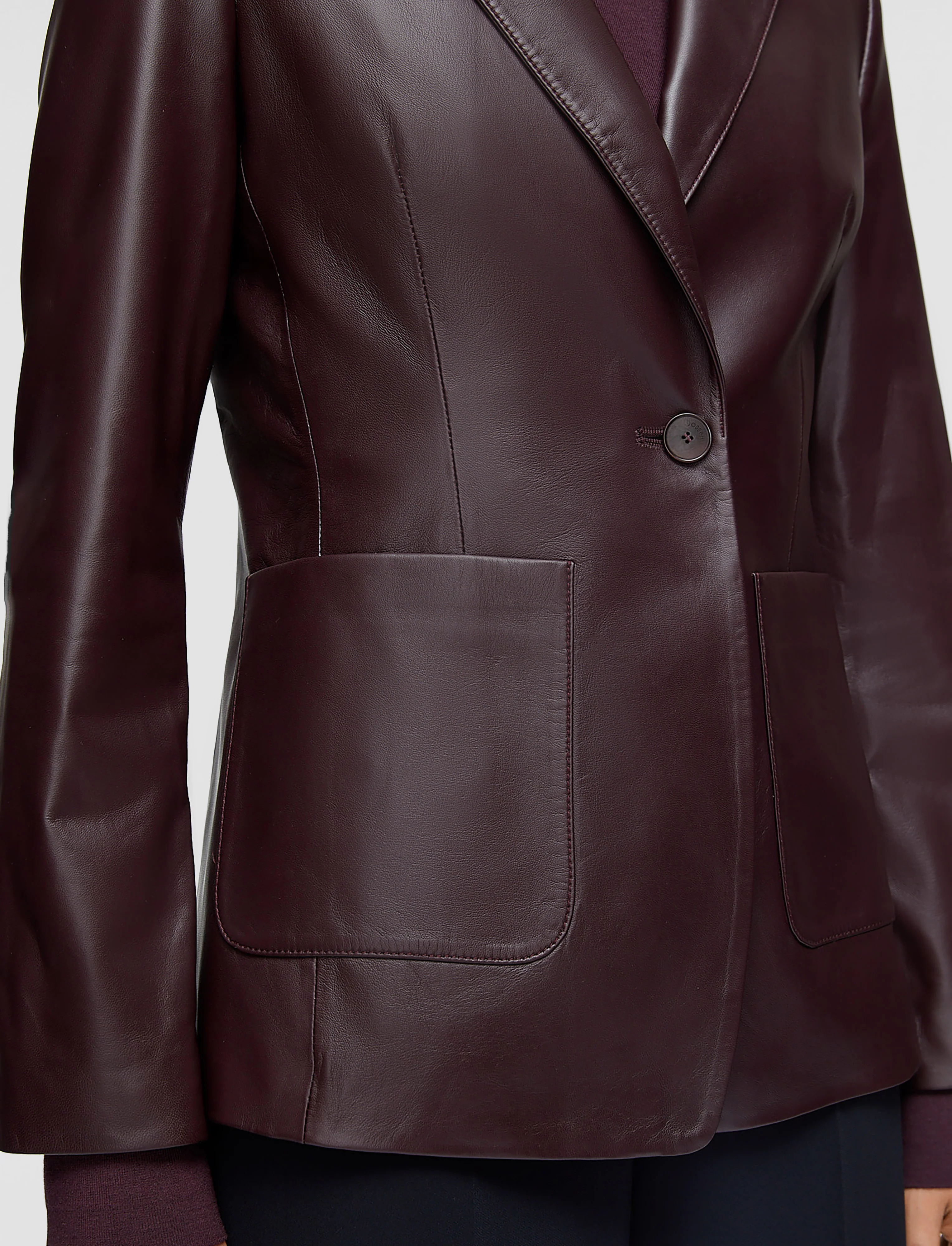 Glenview Nappa Leather Jacket - Image 5