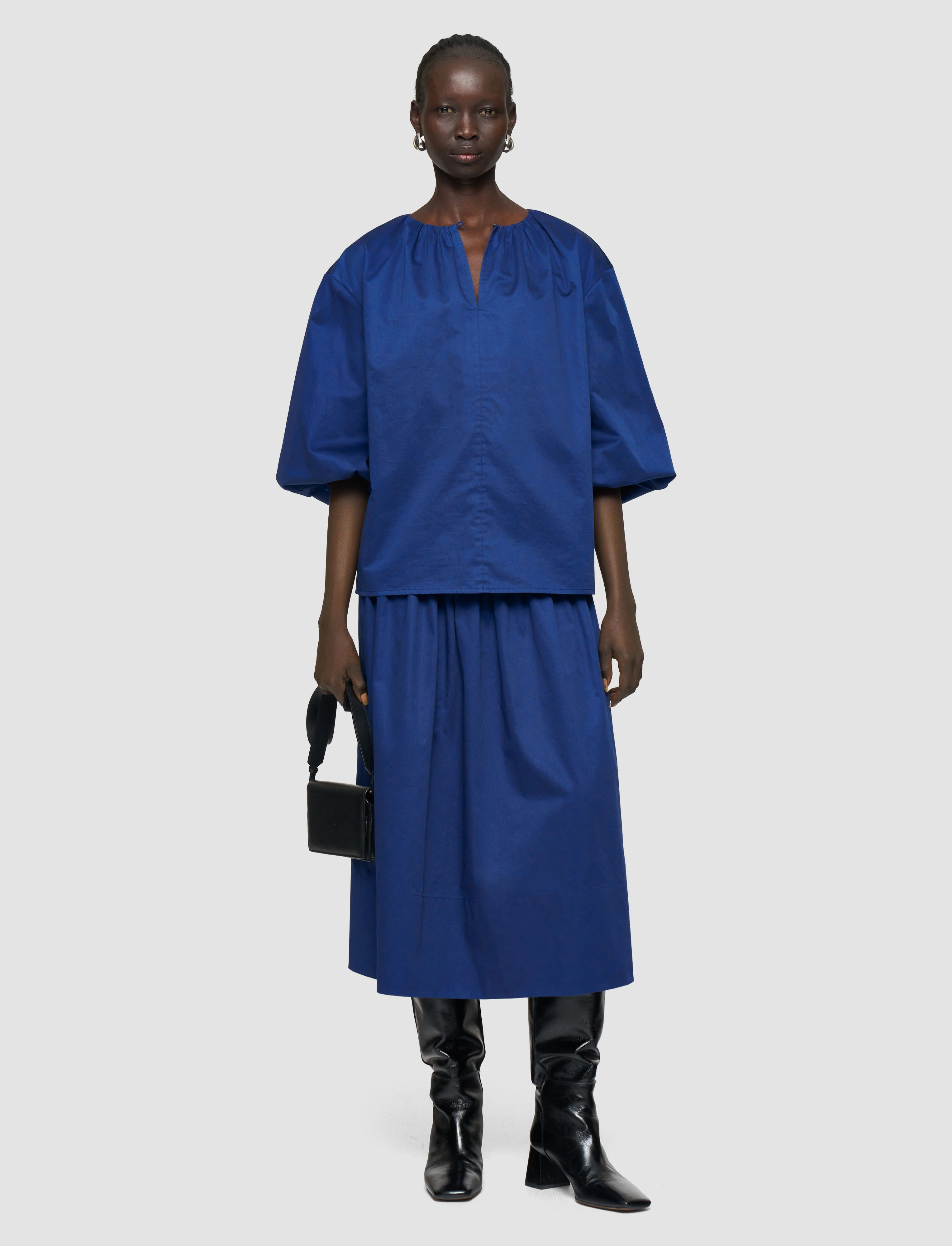Godin Cotton Sateen Blouse - Image 2