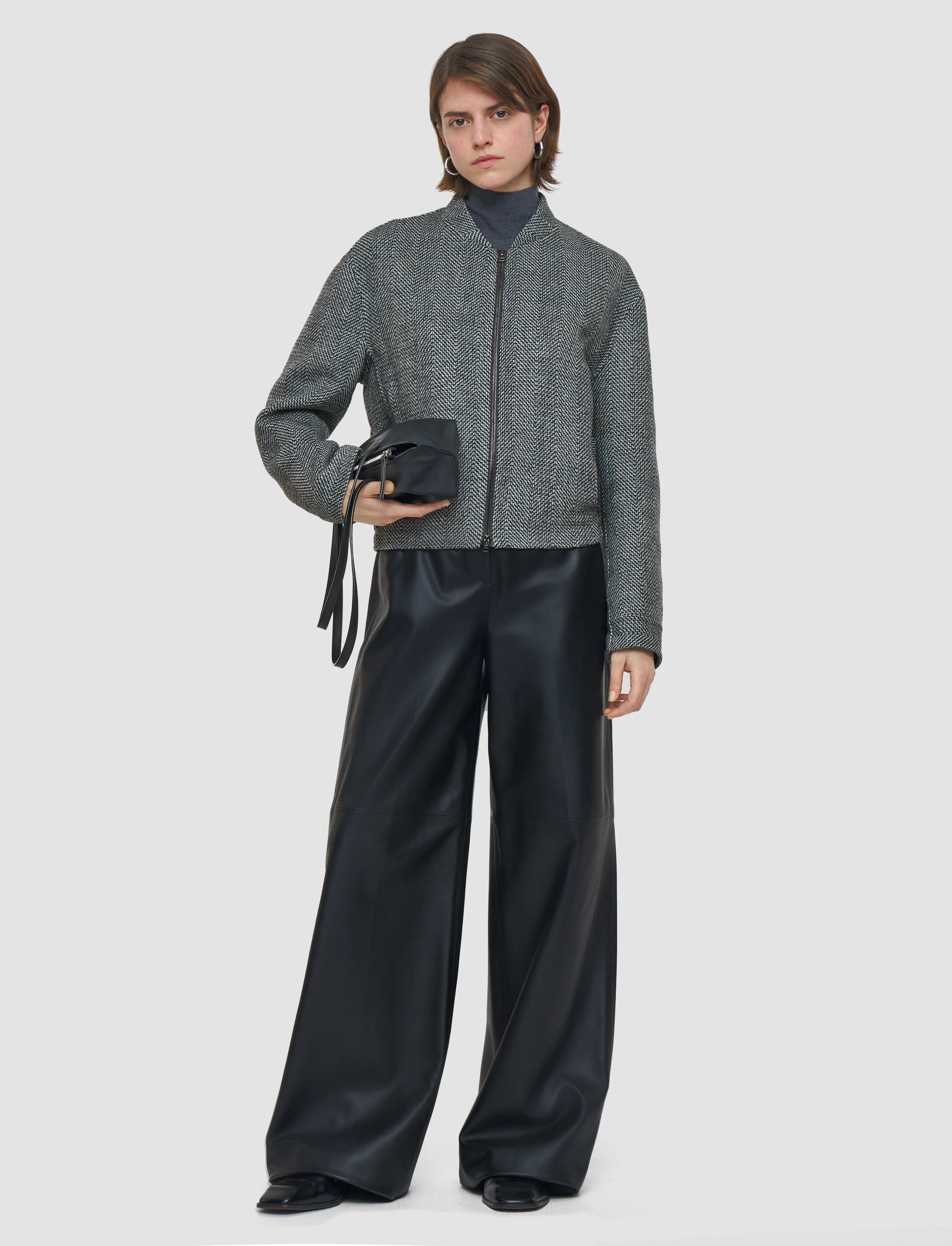 Gustave Linear Double Face Wool Jacket - Image 2