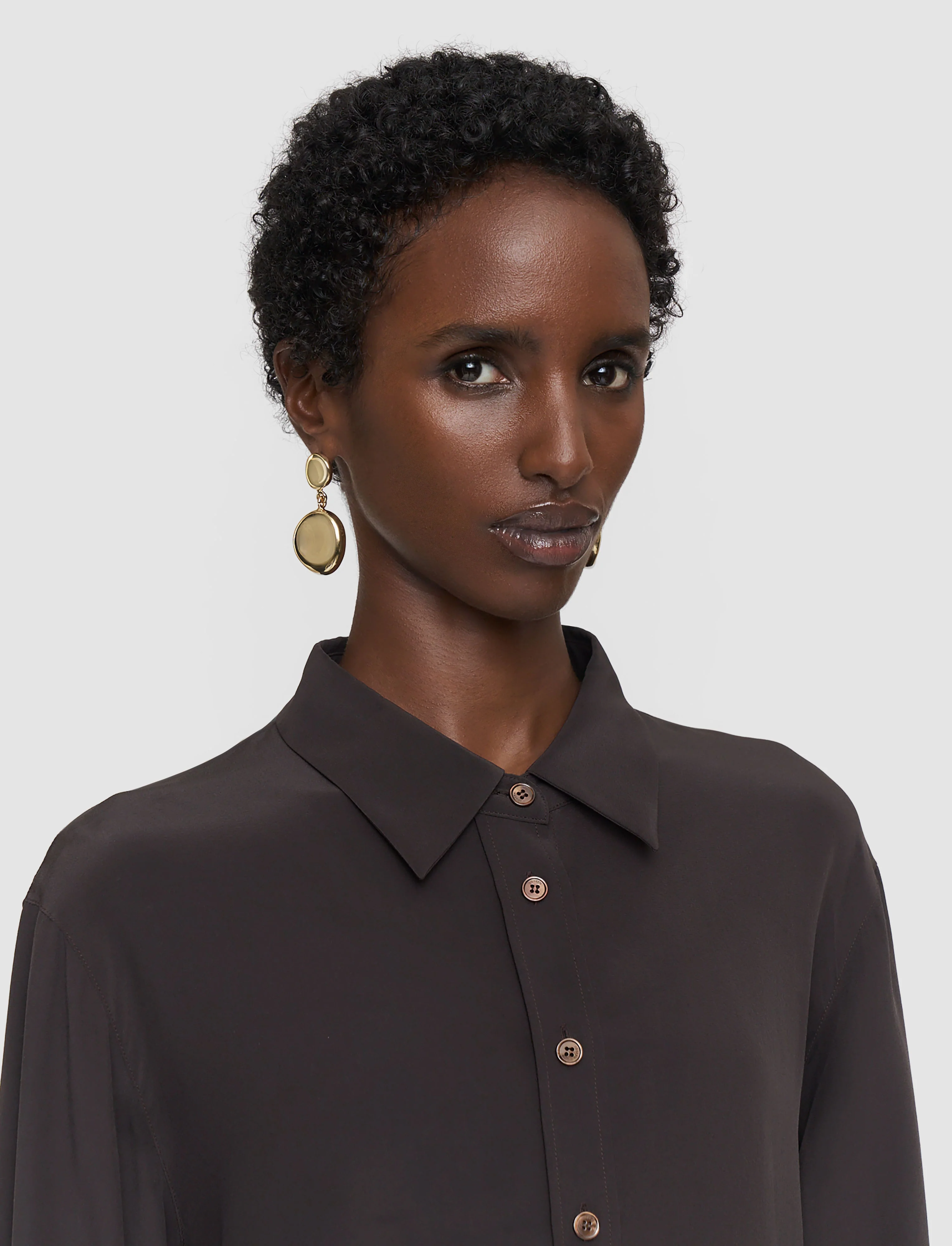 Joe Crepe de Chine Silk Blouse - Image 6