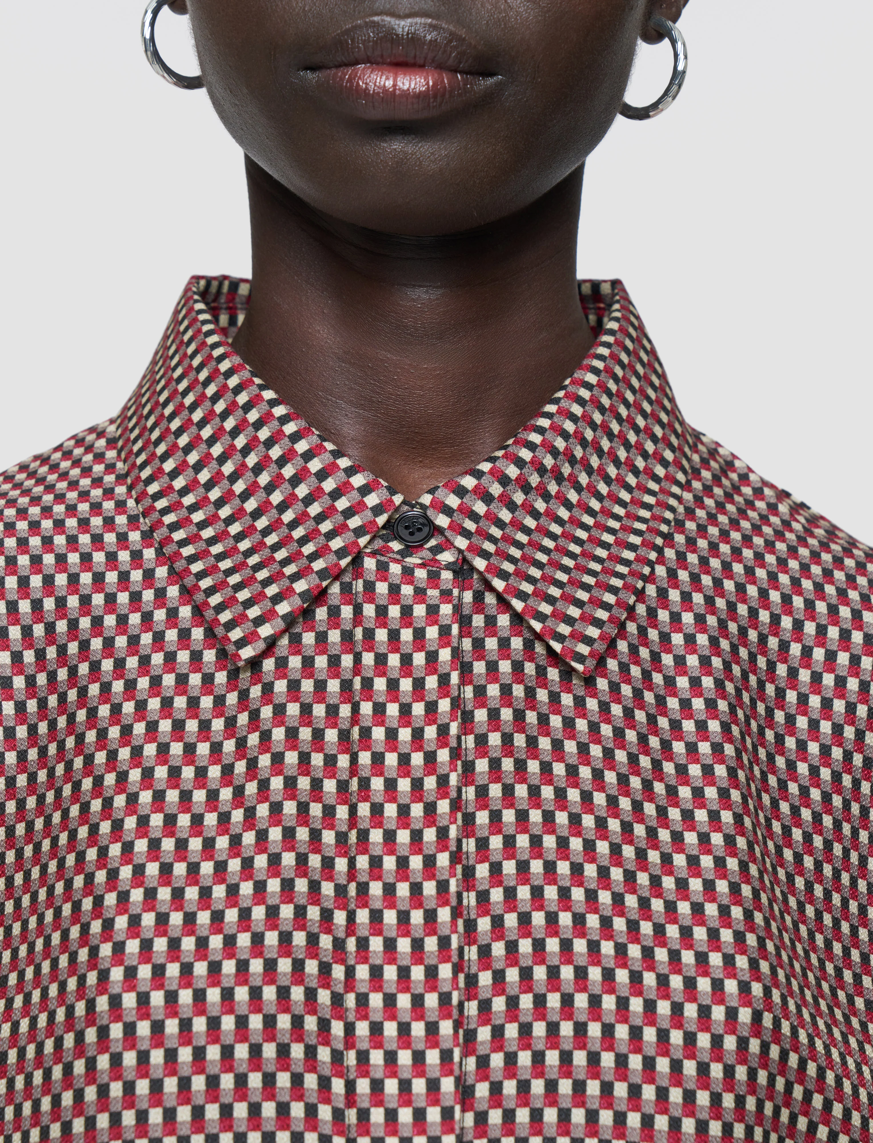 Joe Printed Silk Blend Blouse - Image 6