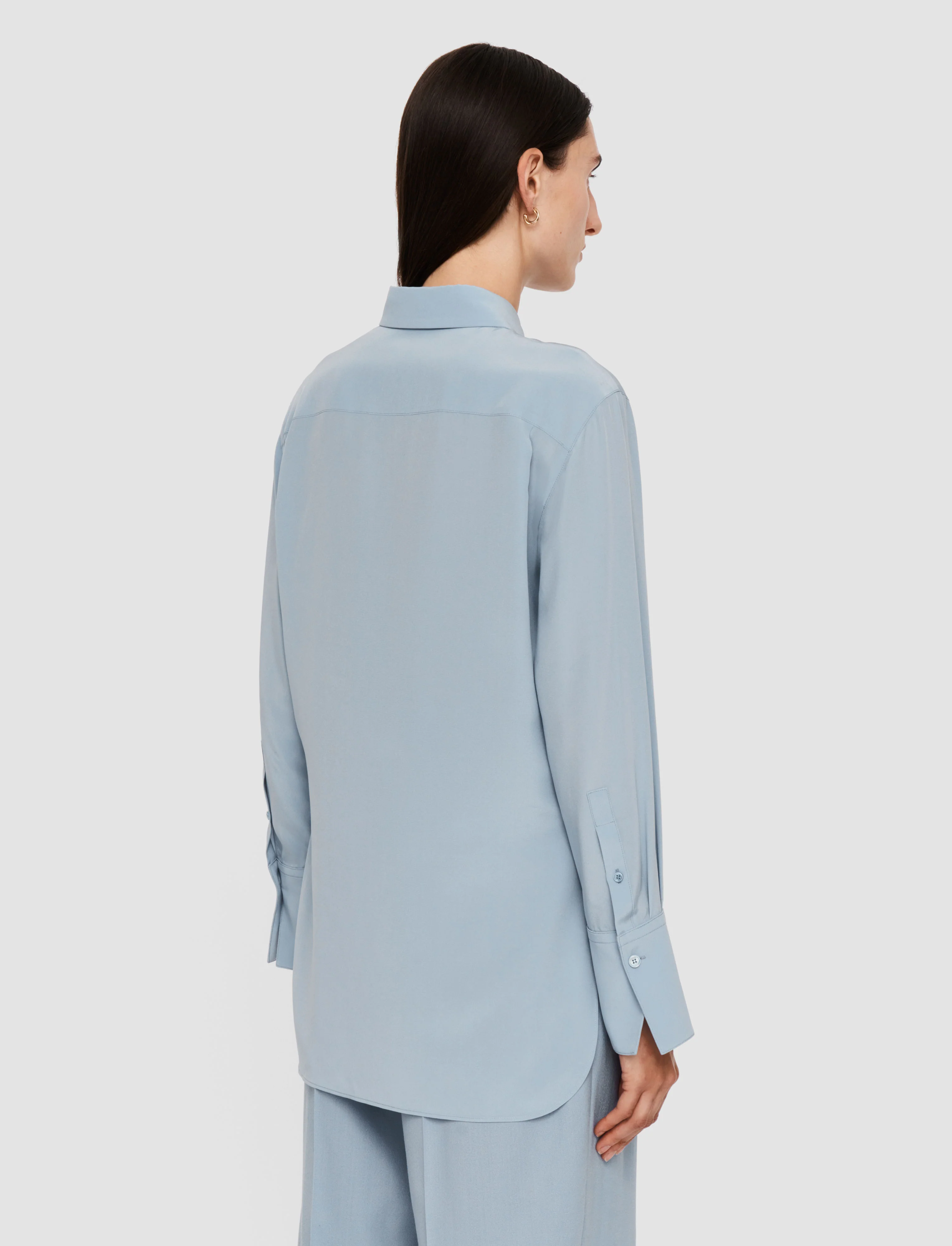 Joe Silk Crepe de Chine Blouse - Image 4