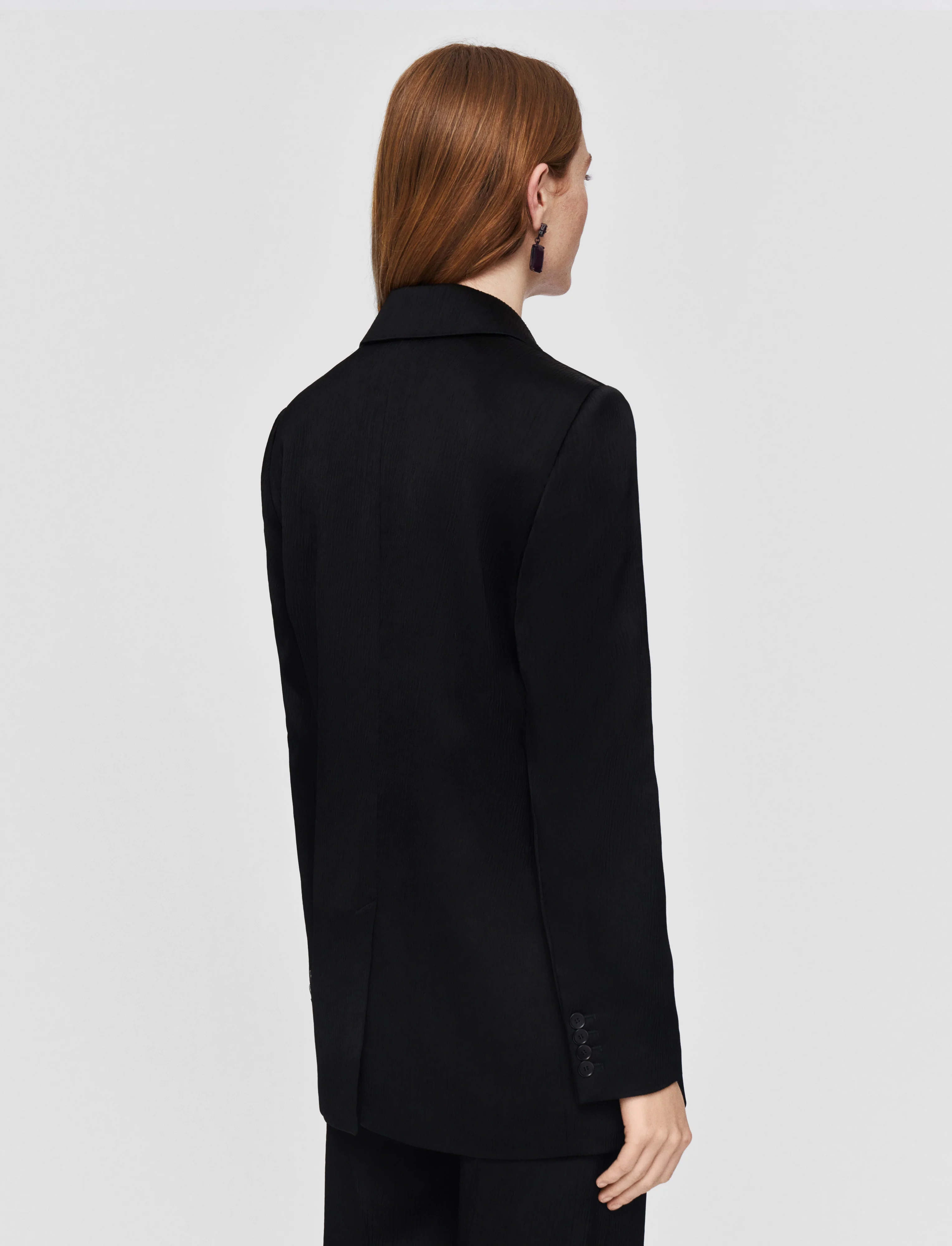Joffrin Textured Viscose Jacket - Image 4