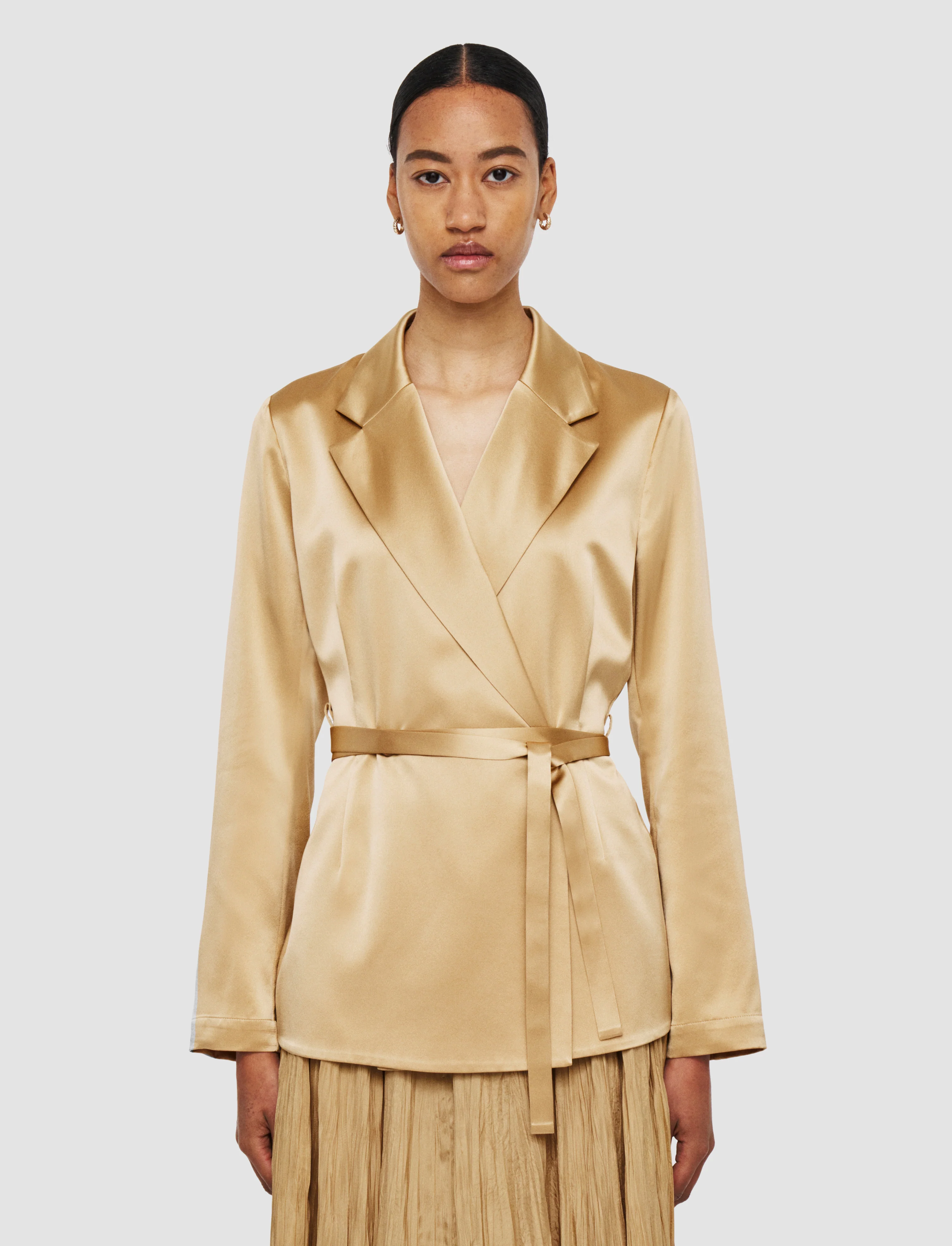 Joubert Silk Satin Jacket - Image 3