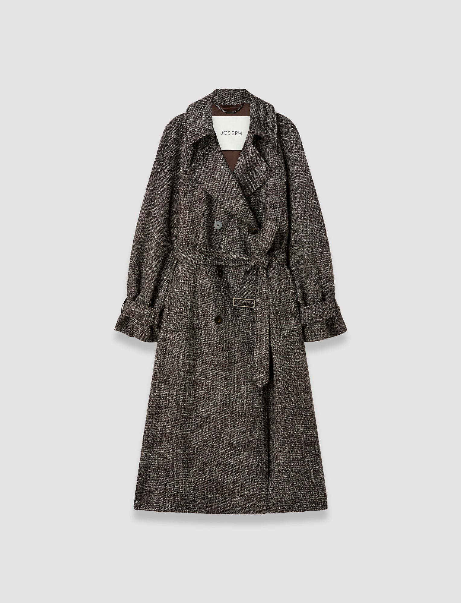 Laurin Textured Tailoring Wool Coat