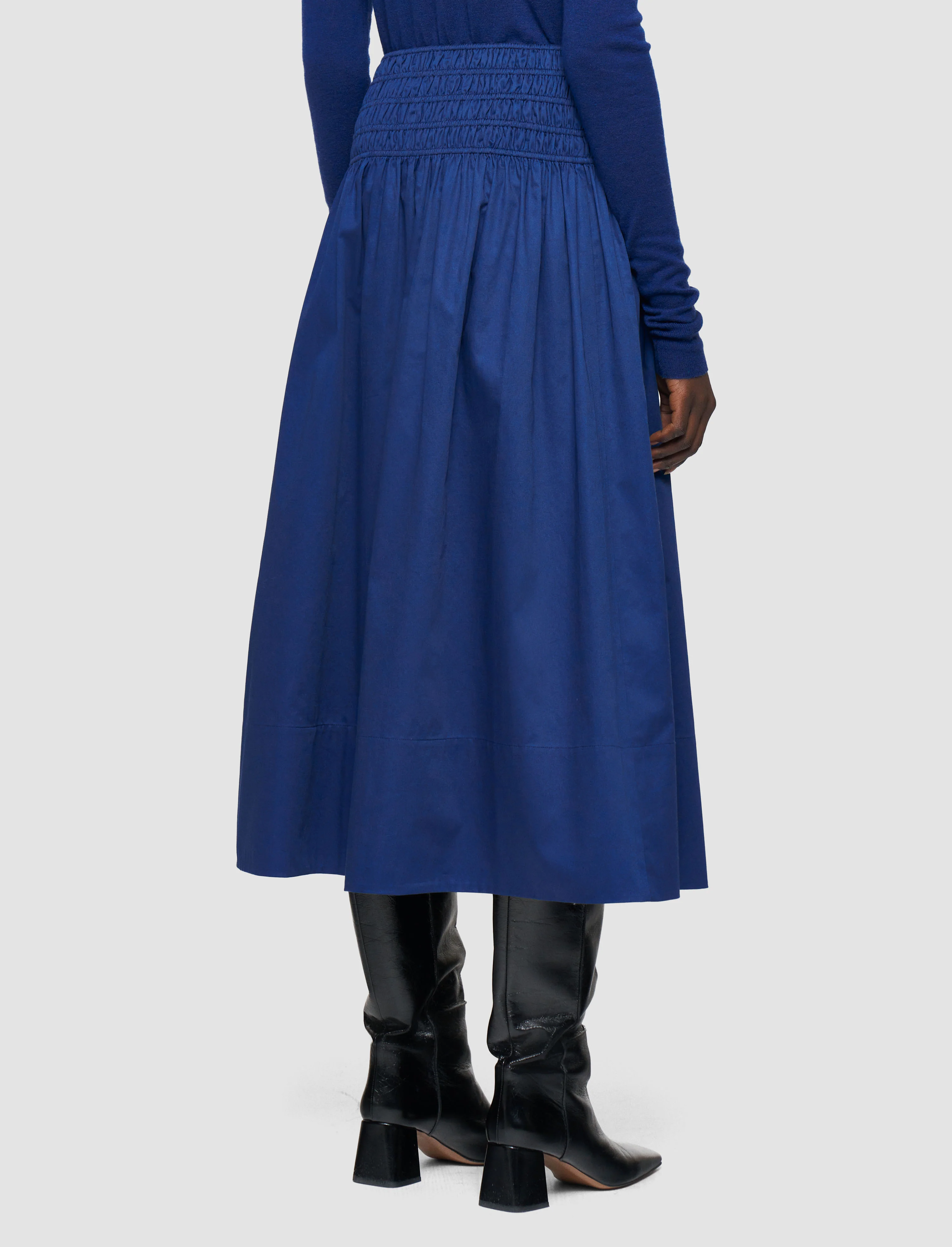 Leonie Cotton Sateen Skirt - Image 3