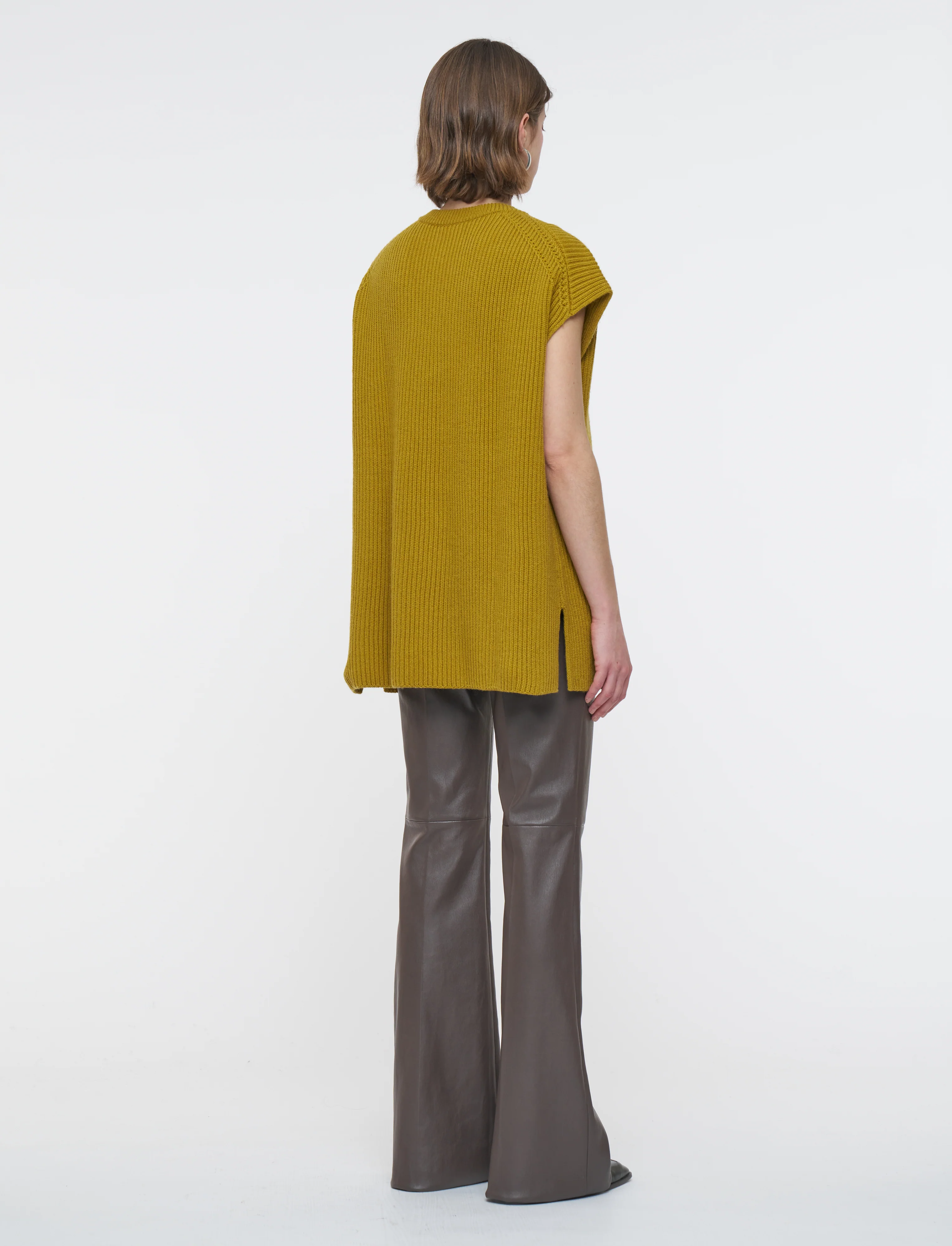 Light Cardigan Stitch Vest - Image 2