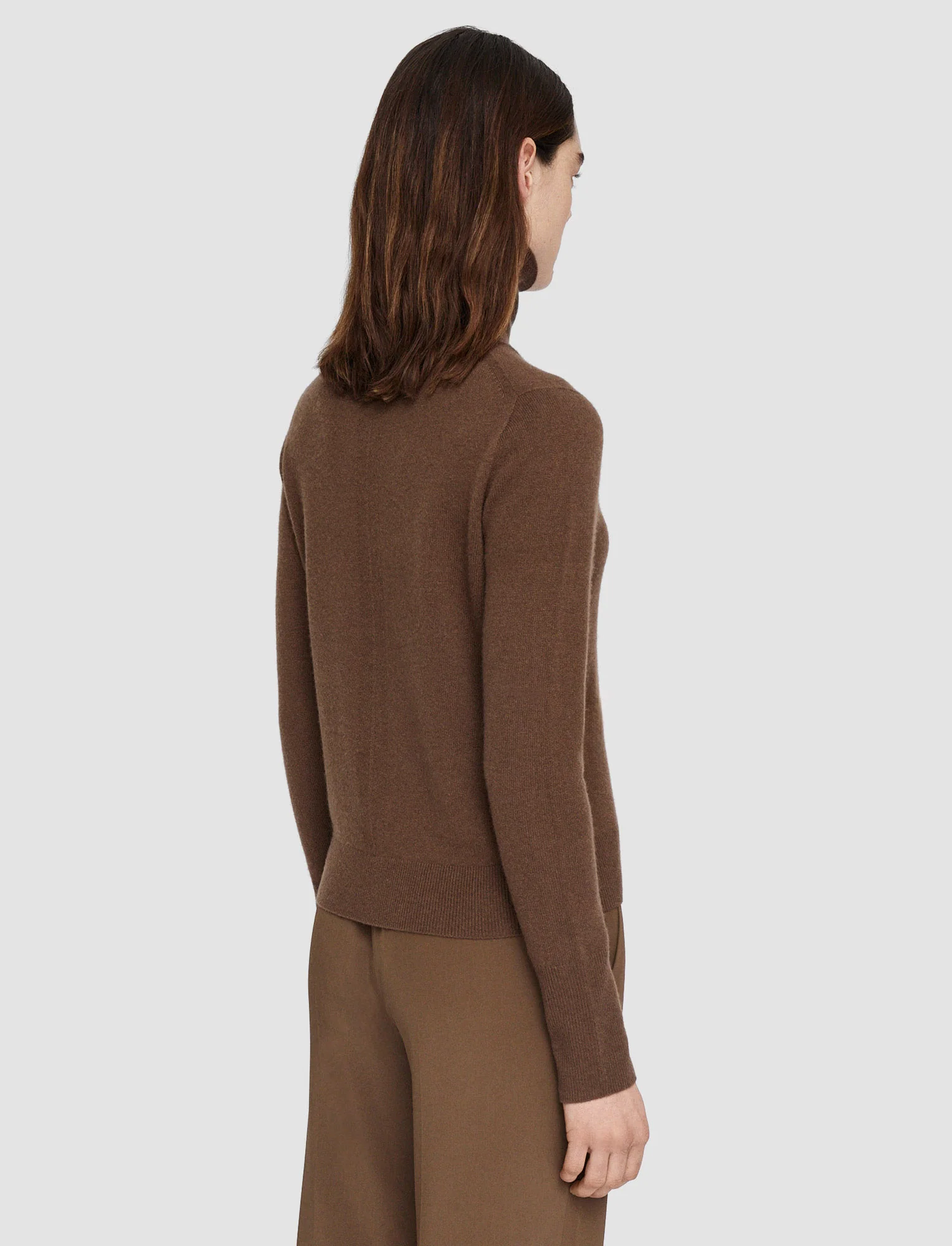 Light Pure Cashmere High Neck Jumper - Image 4