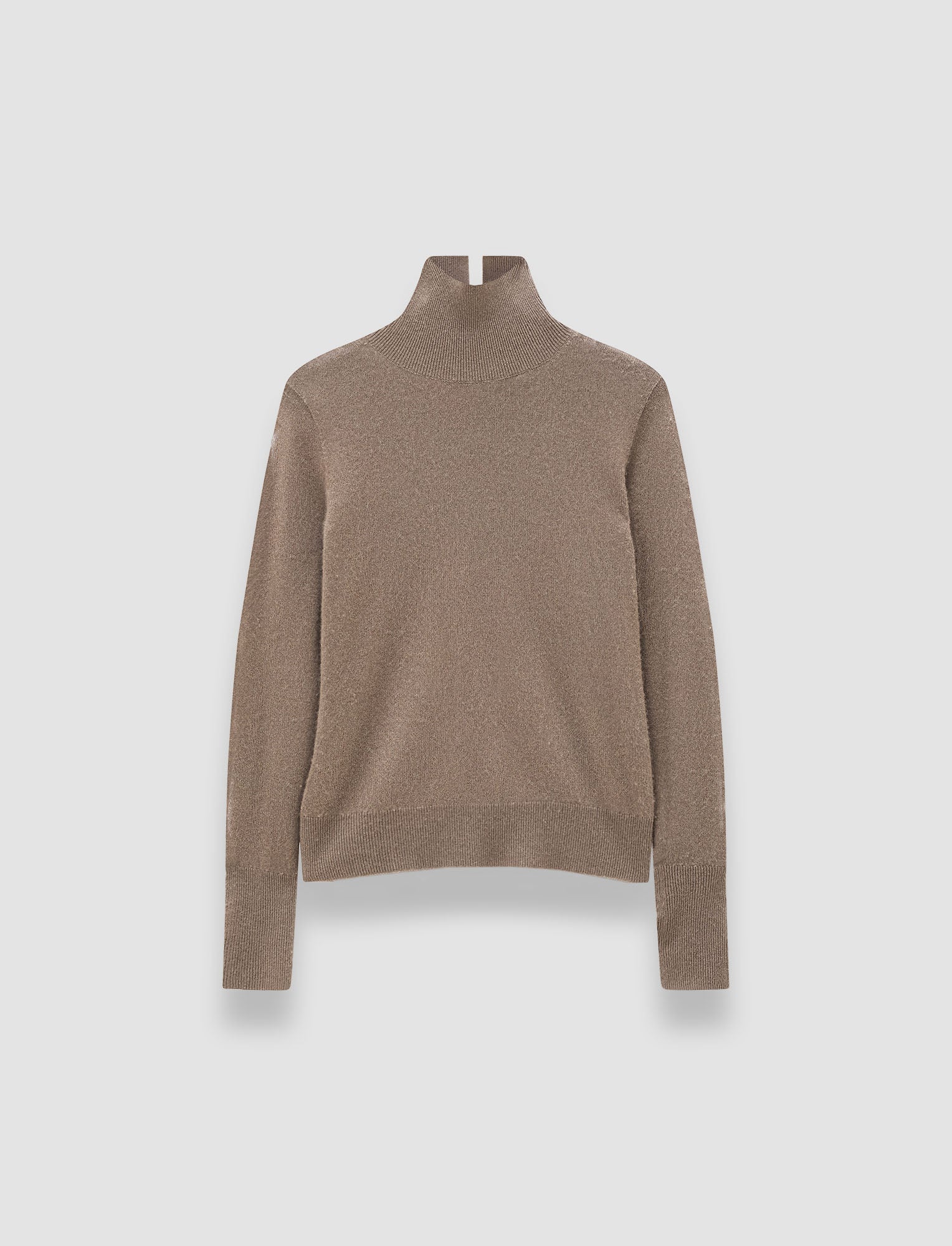 Light Pure Cashmere High Neck Jumper