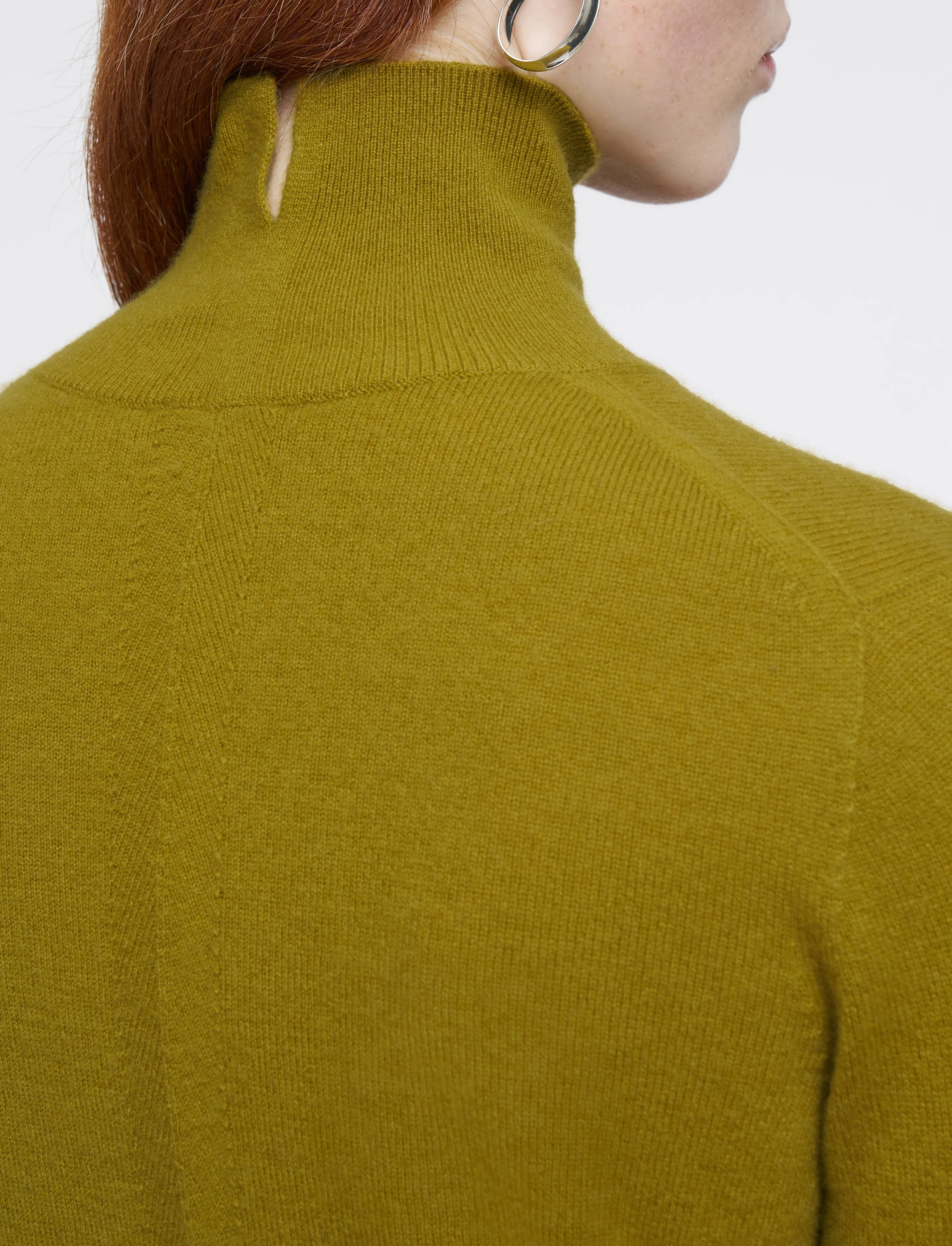 Light Pure Cashmere High Neck Jumper - Image 5