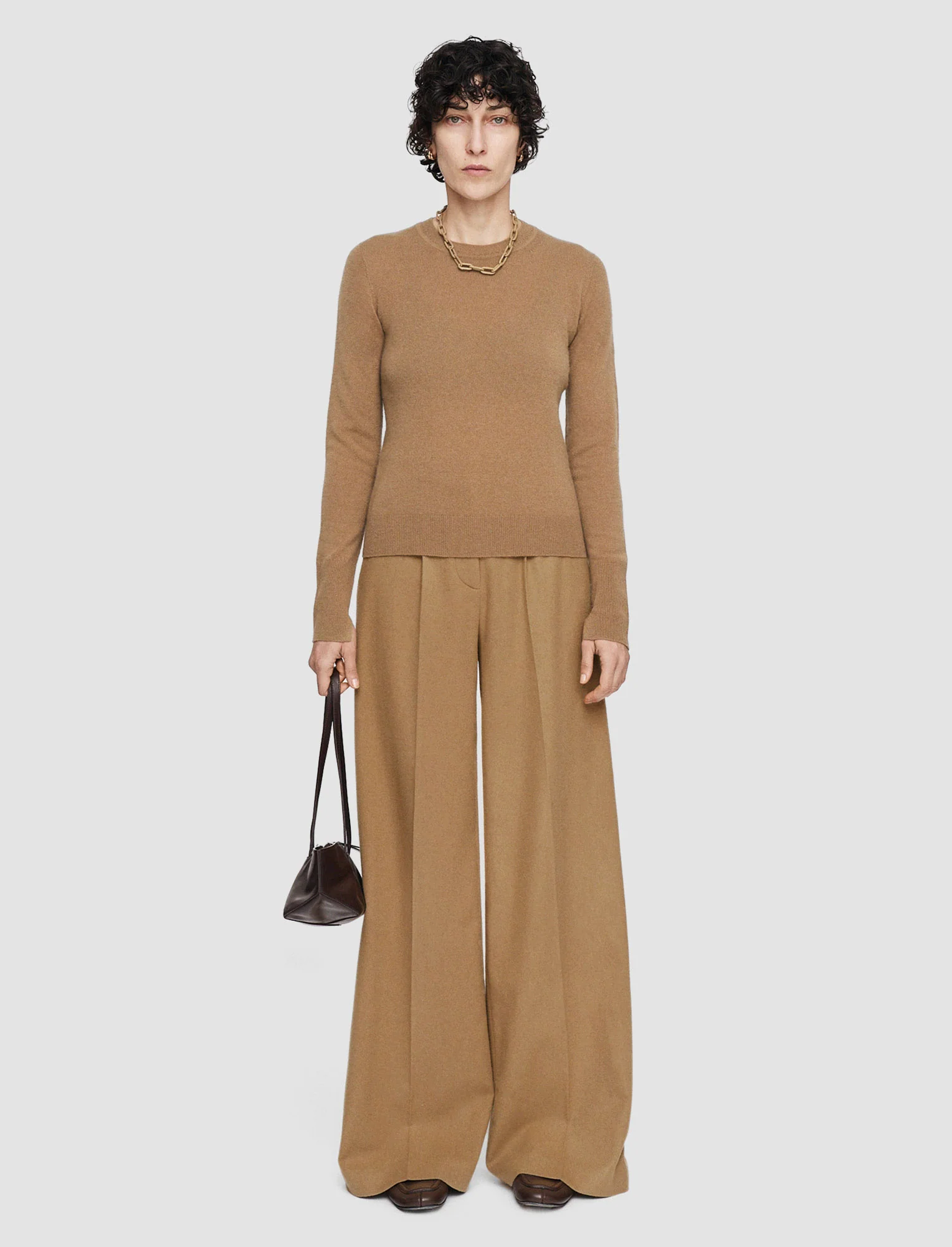 Light Pure Cashmere Round Neck Jumper - Image 2