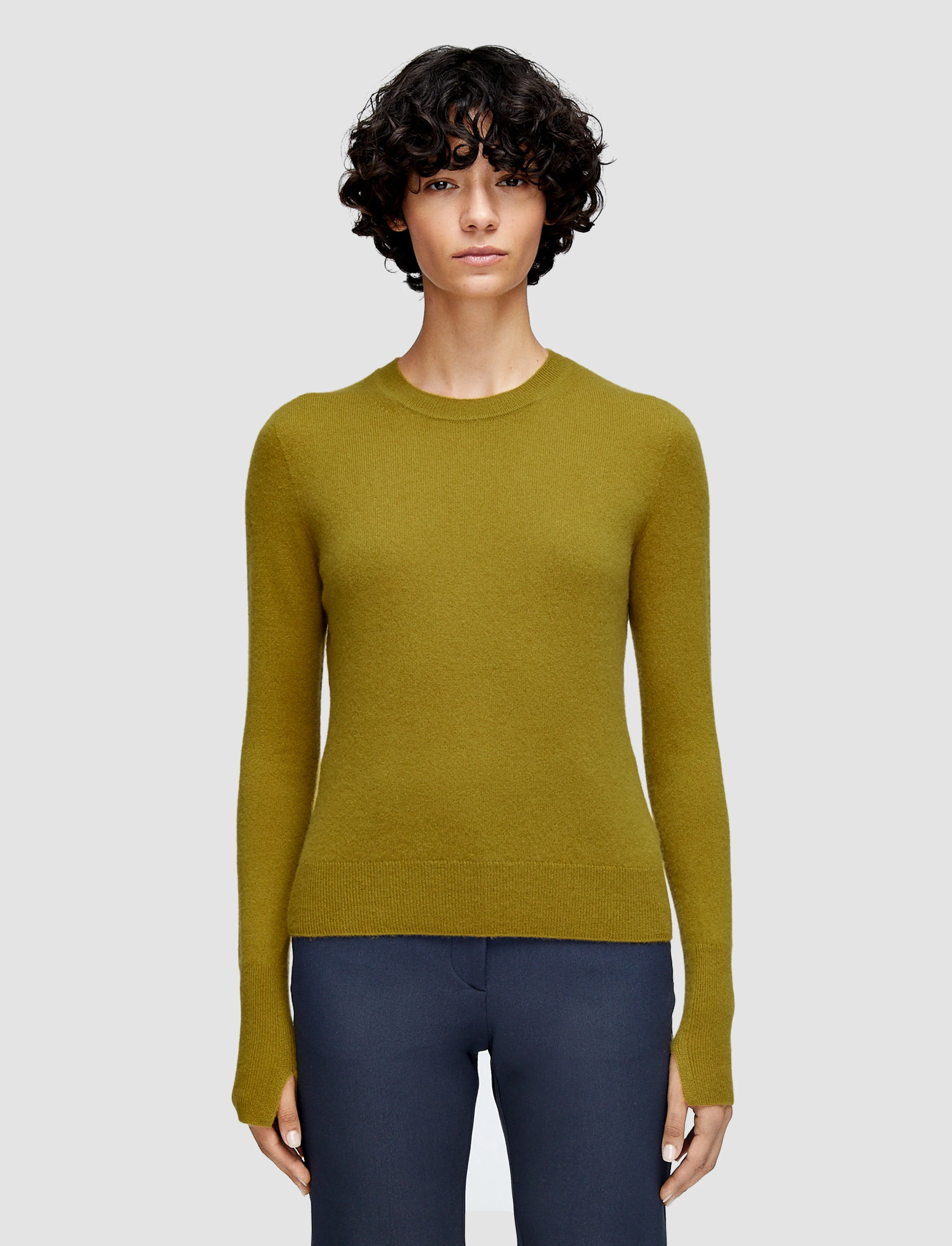 Light Pure Cashmere Round Neck Jumper - Image 3