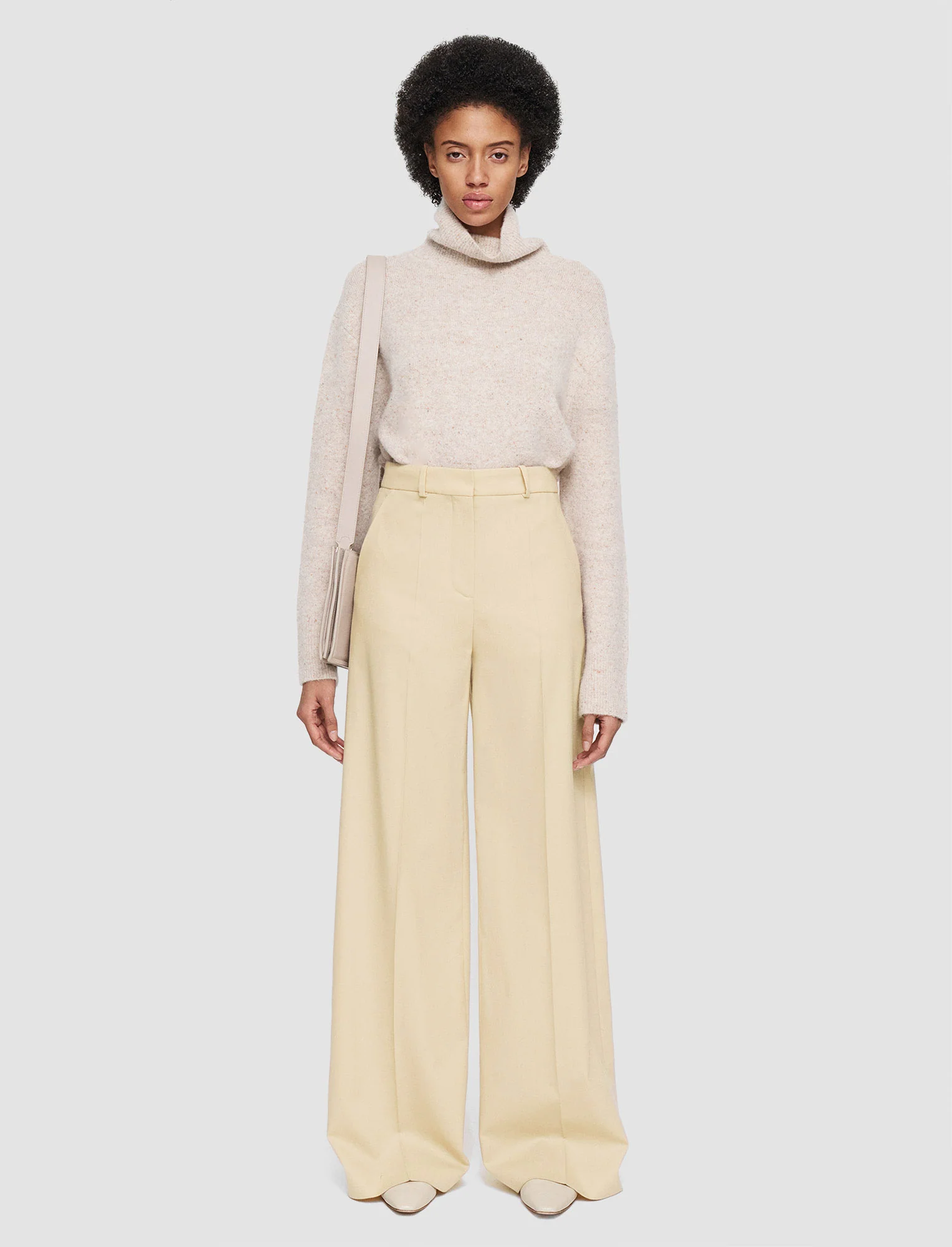 Light Wool Flannel Alana Trousers - Image 2