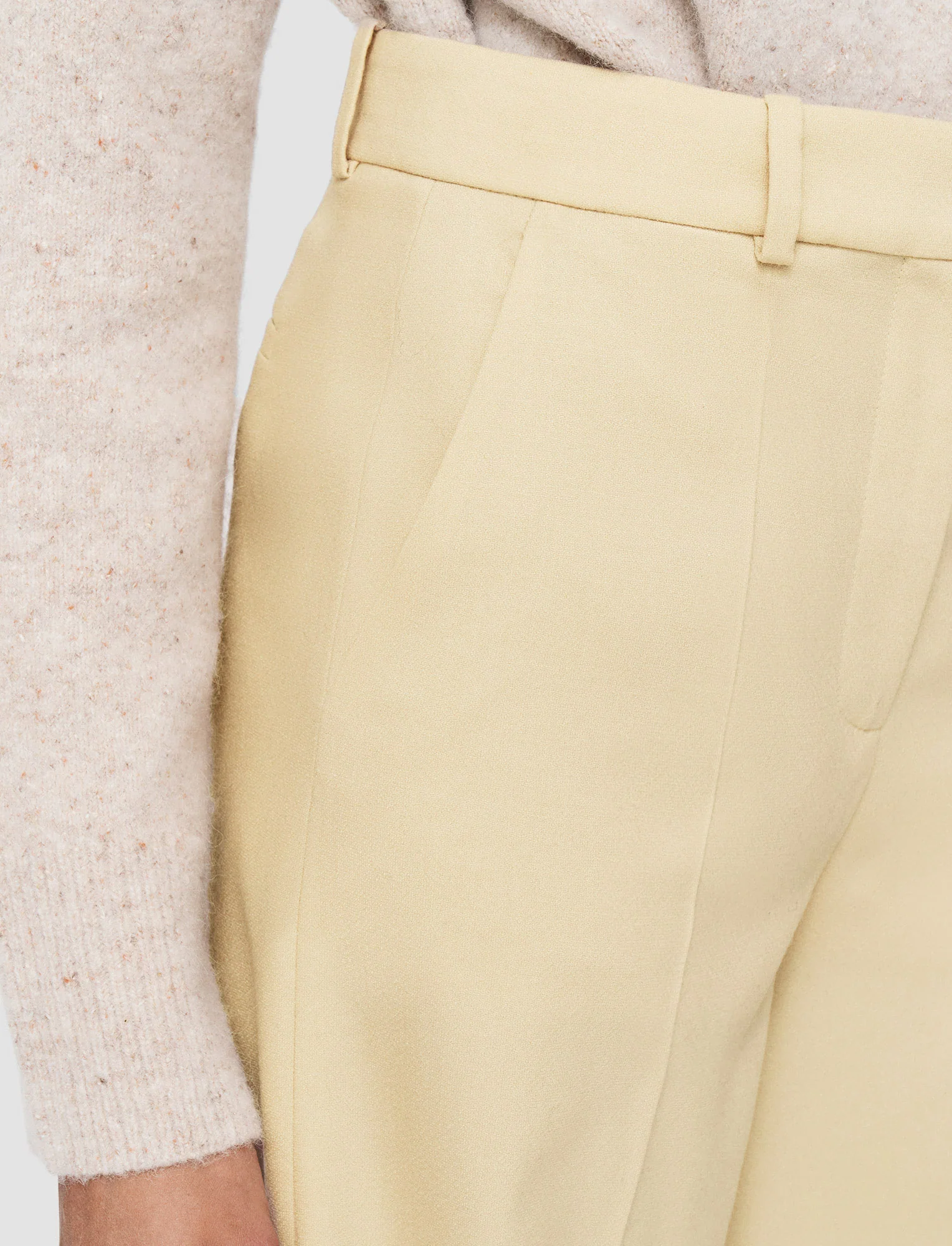 Light Wool Flannel Alana Trousers - Image 5