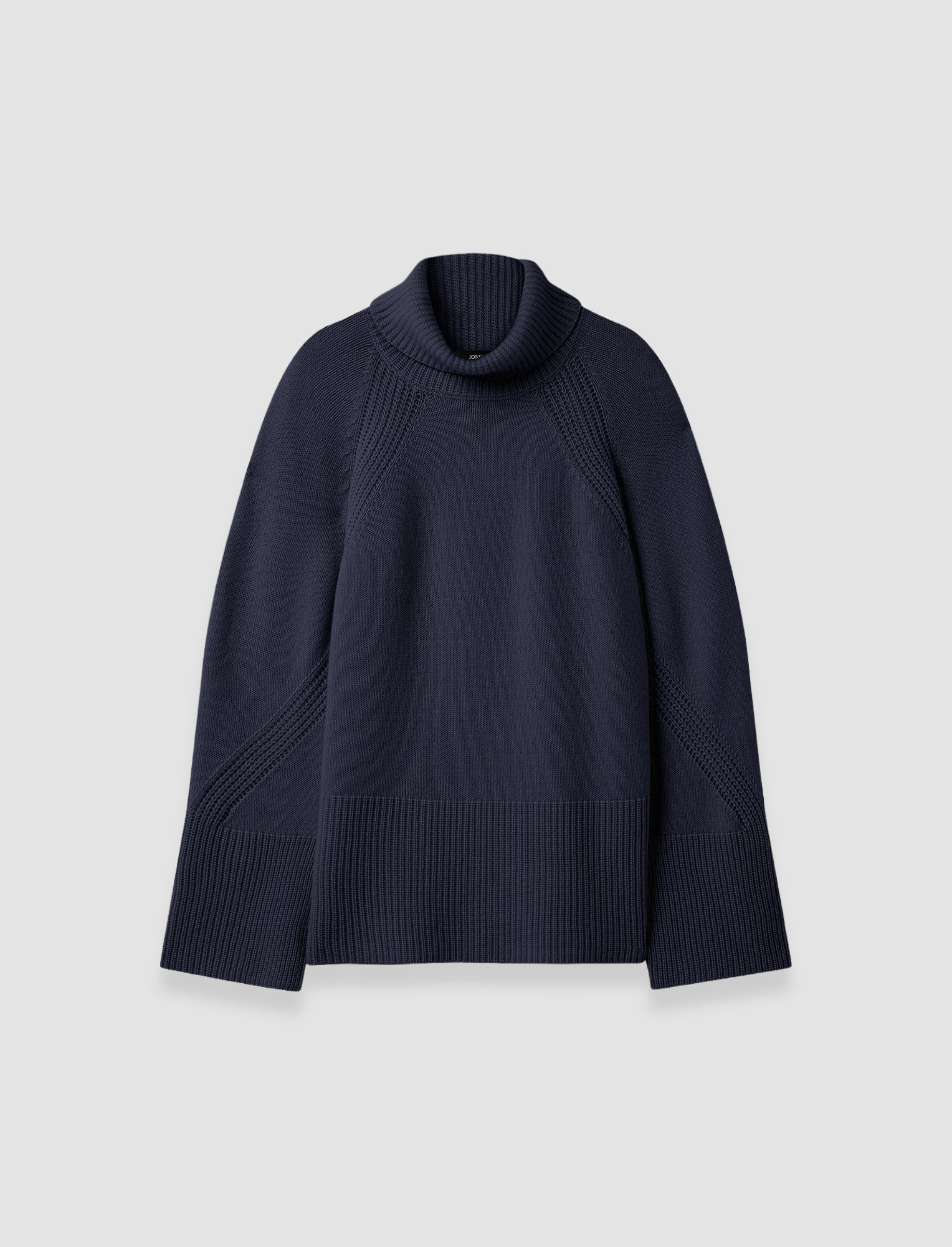 Loftus Pure Cashmere High Neck Jumper