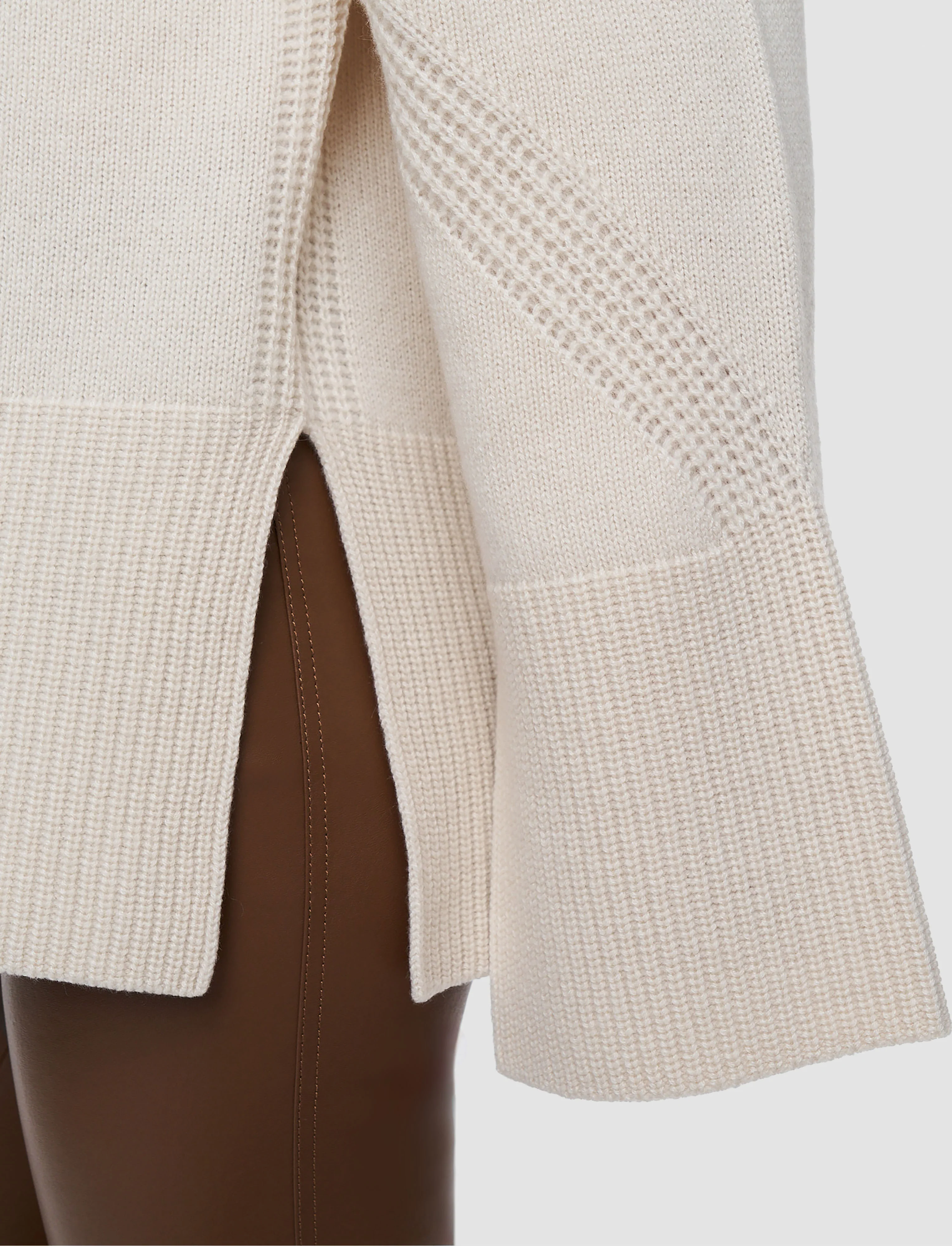 Loftus Pure Cashmere High Neck Jumper - Image 4