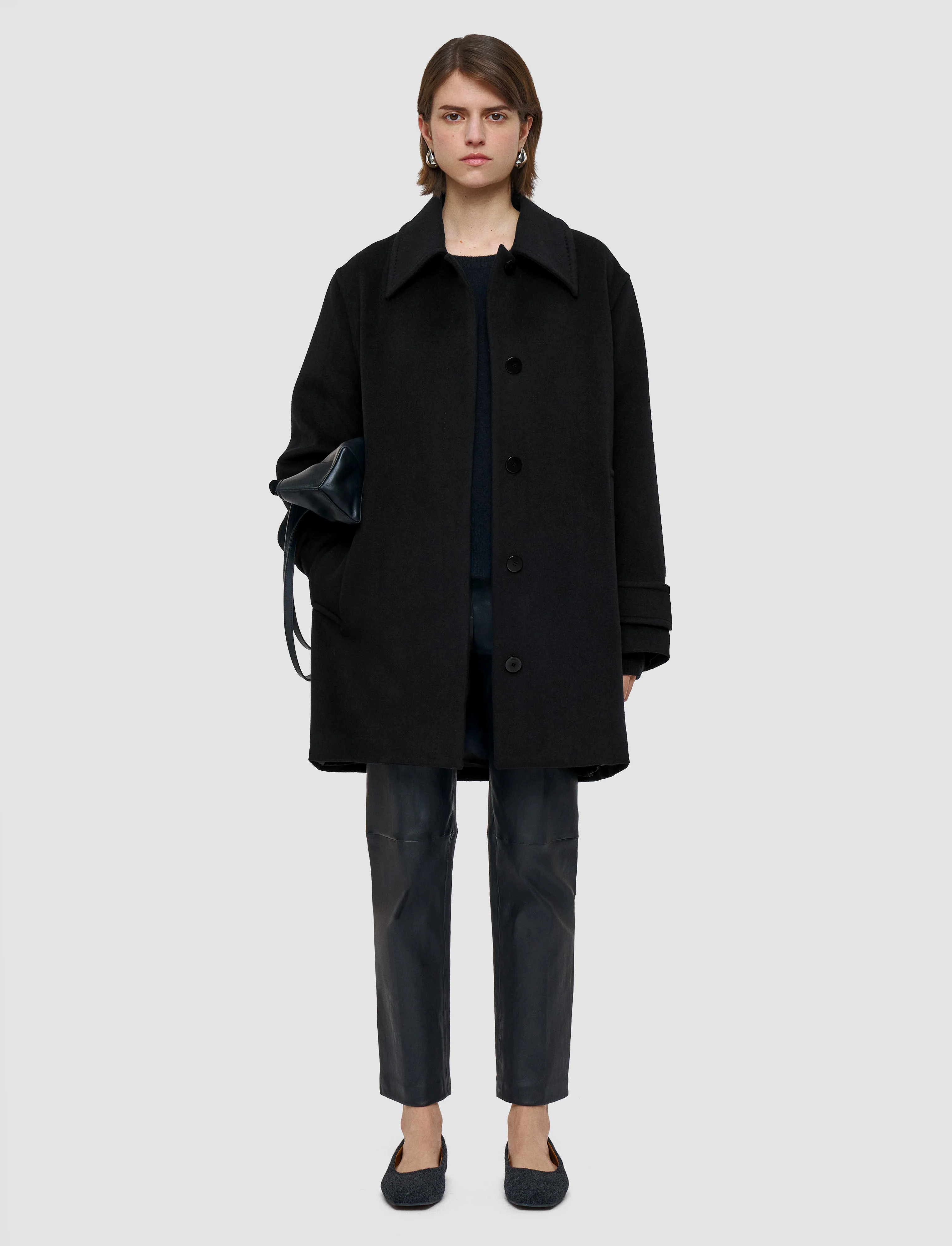 Loti Soft Wool Cashmere Coat - Image 2