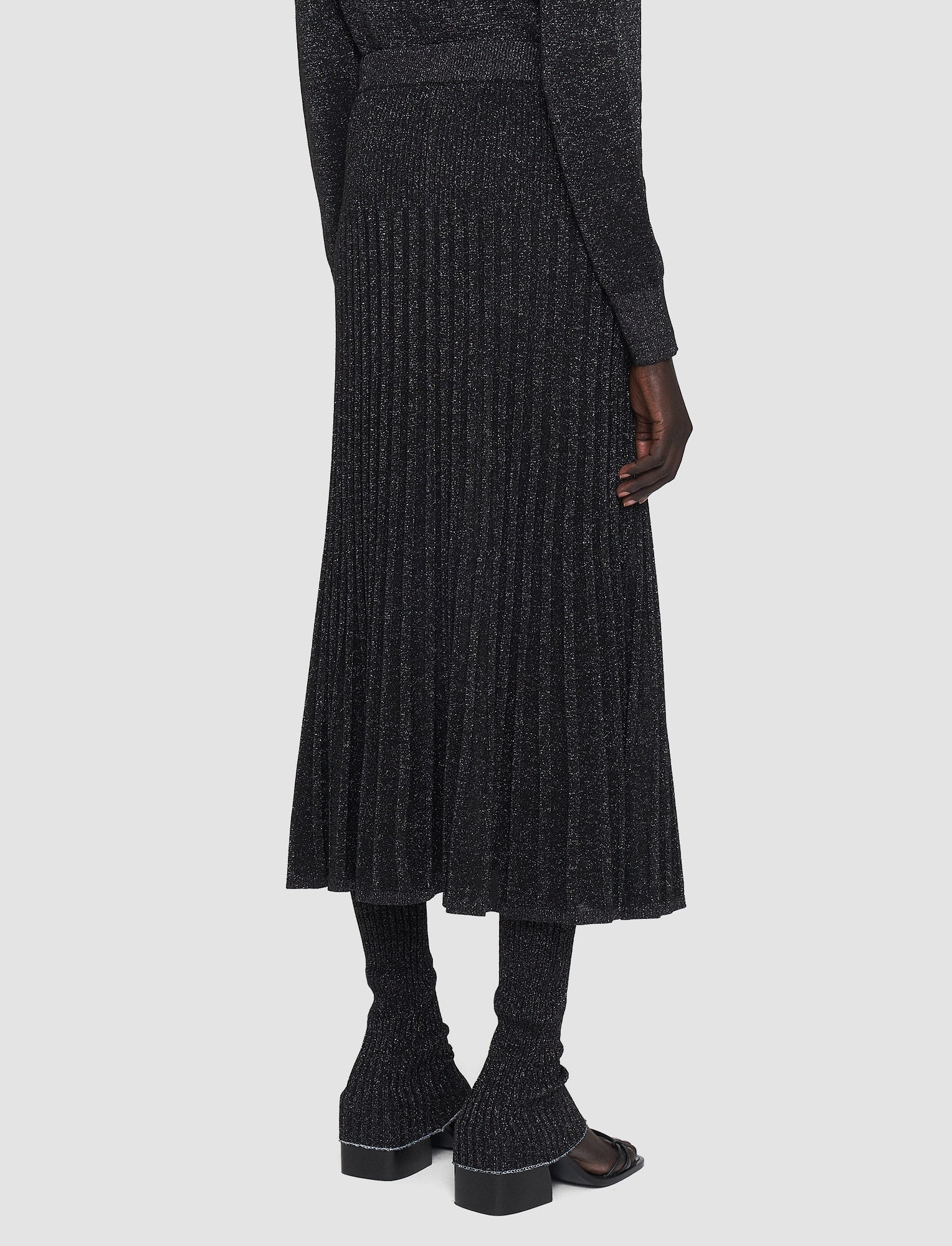 Lurex Knit Skirt - Image 3