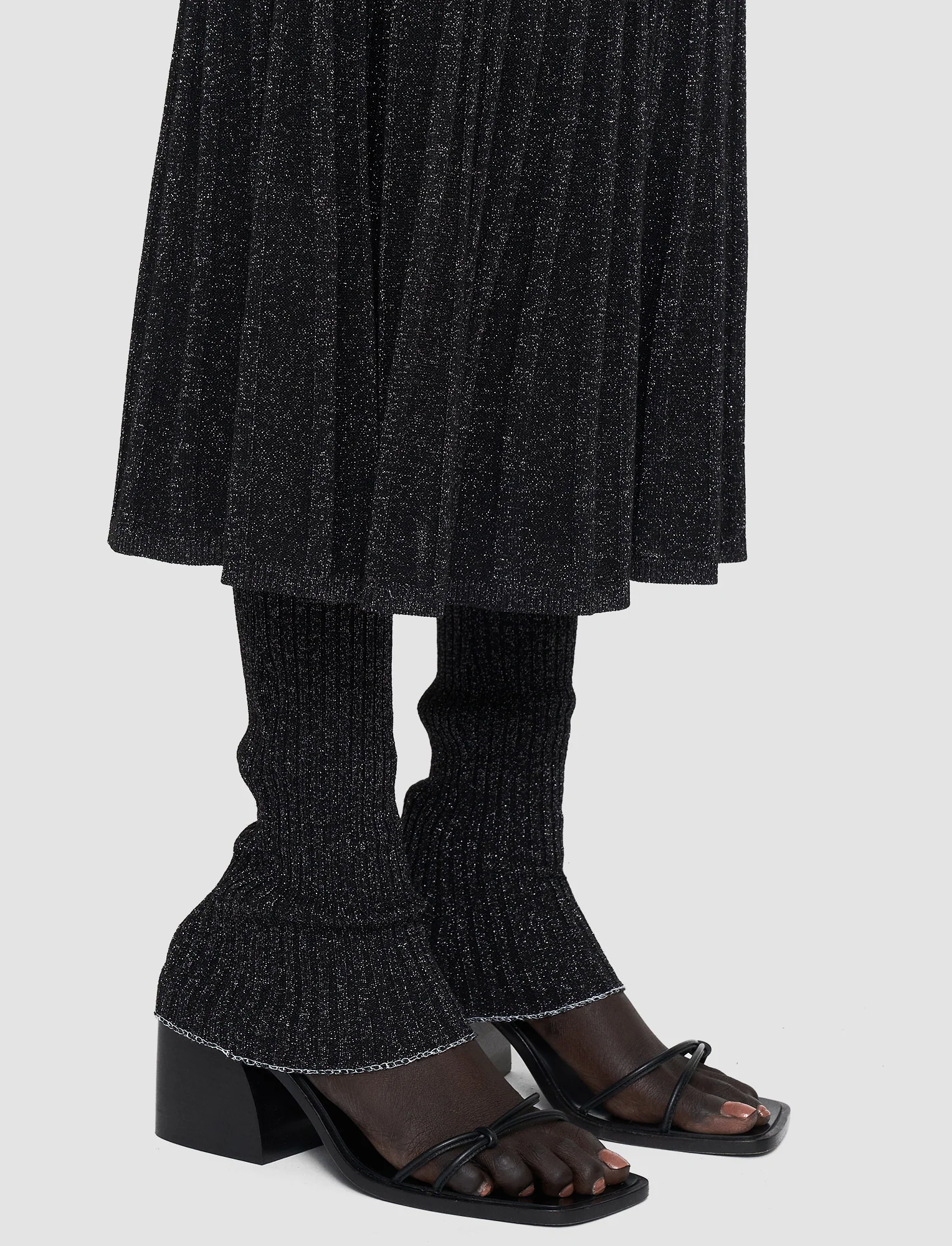Lurex Knit Skirt - Image 5