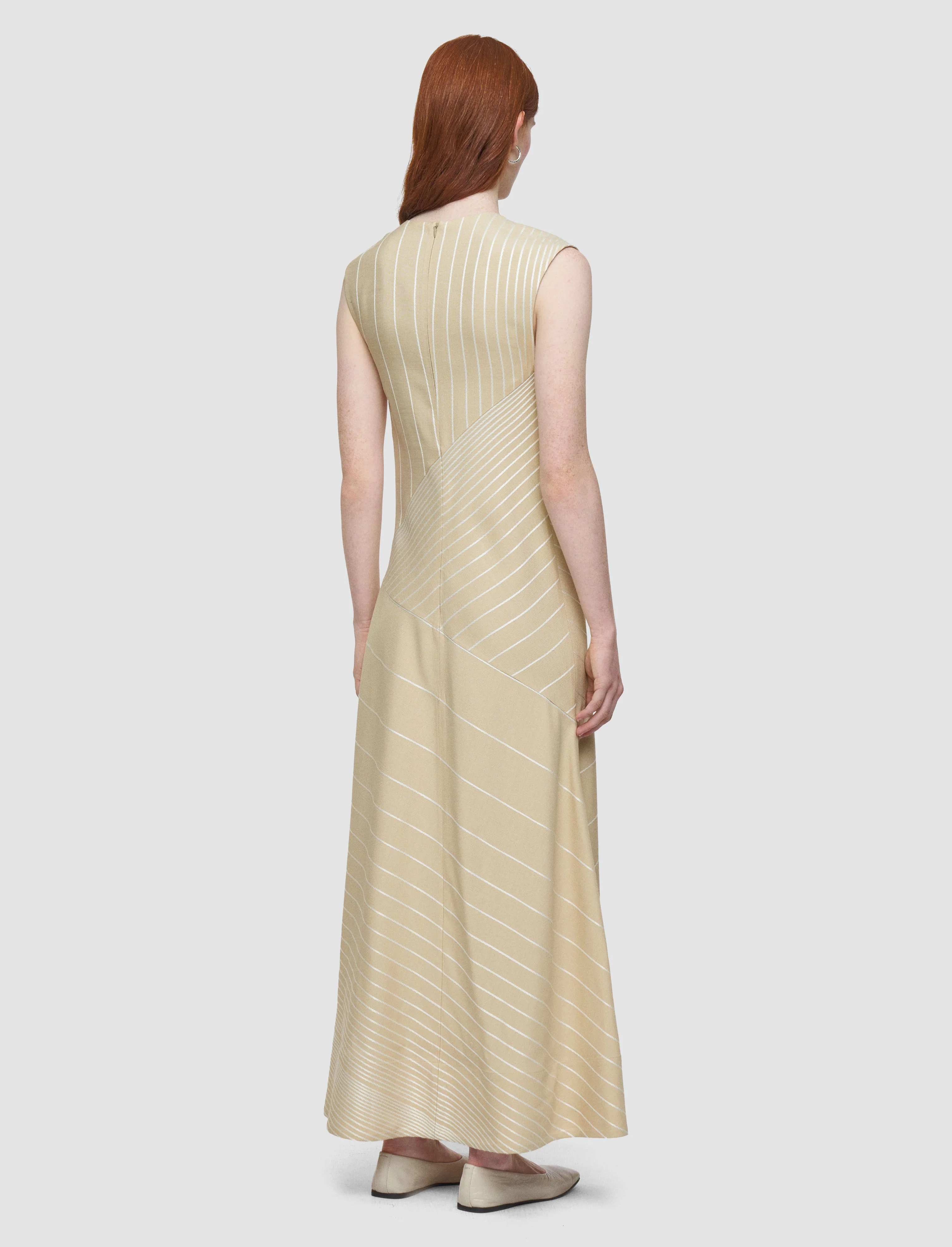 Maryse Embroidered Stripes Dress - Image 3