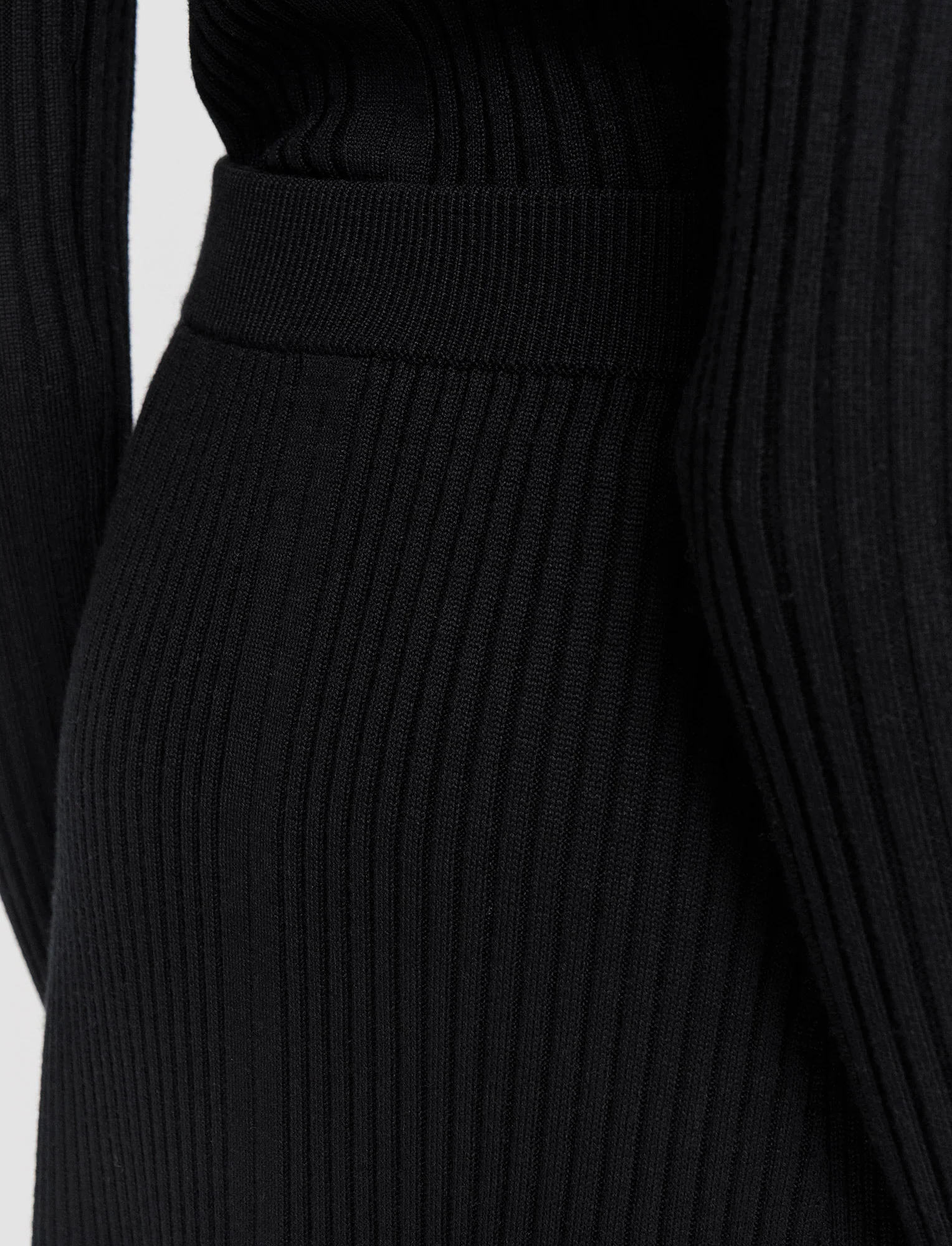 Merino Silk Rib Skirt - Image 4