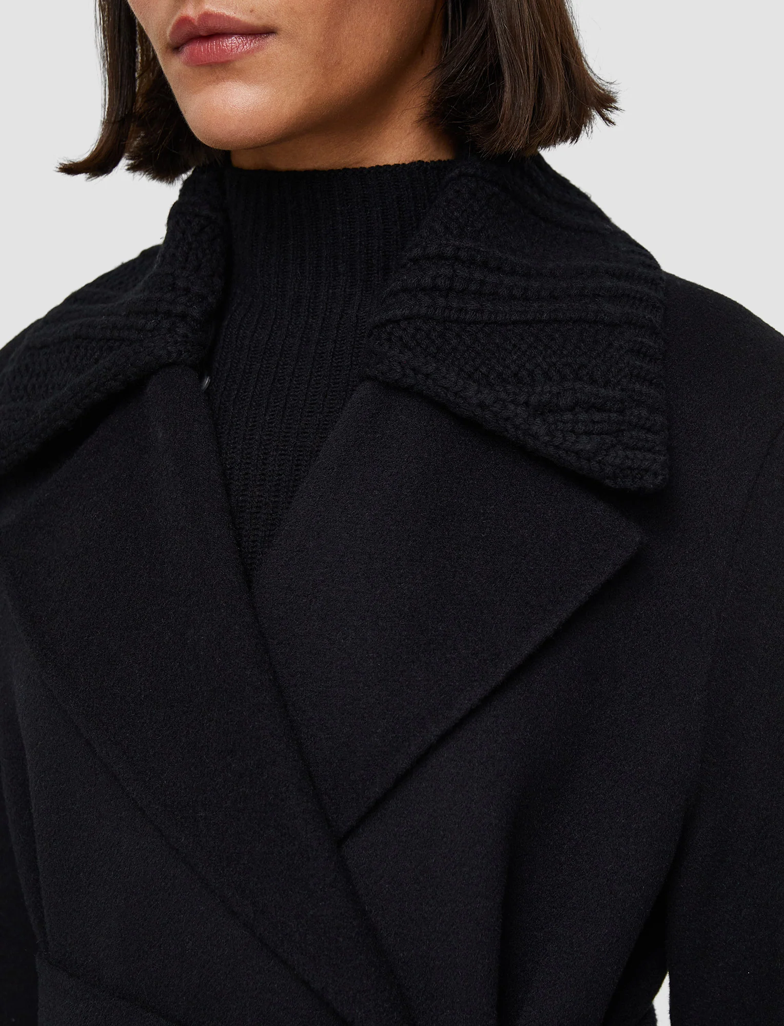 Merton Reversible Double Face Colourblock Coat - Image 4