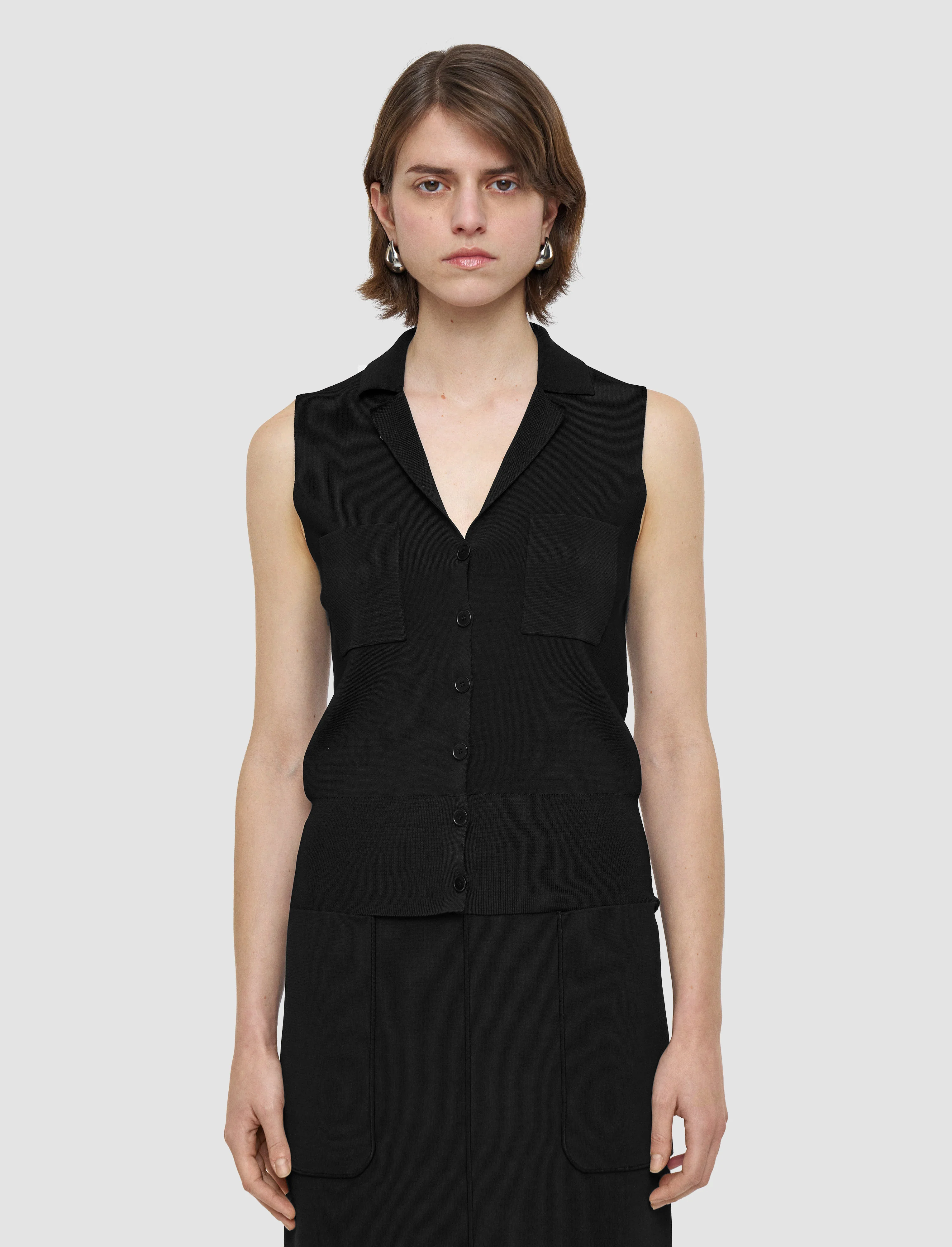 Milano Knit Stretch Vest - Image 3