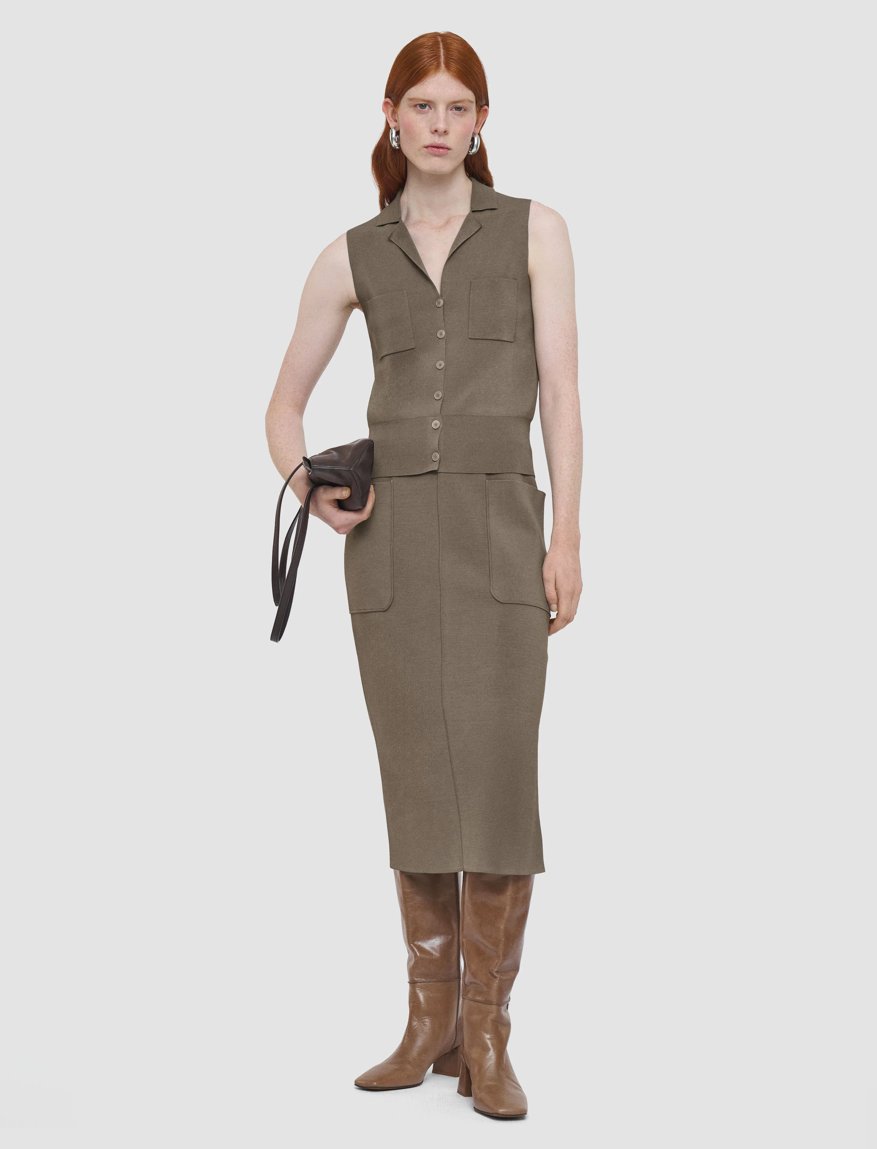 Milano Knit Stretch Vest - Image 2