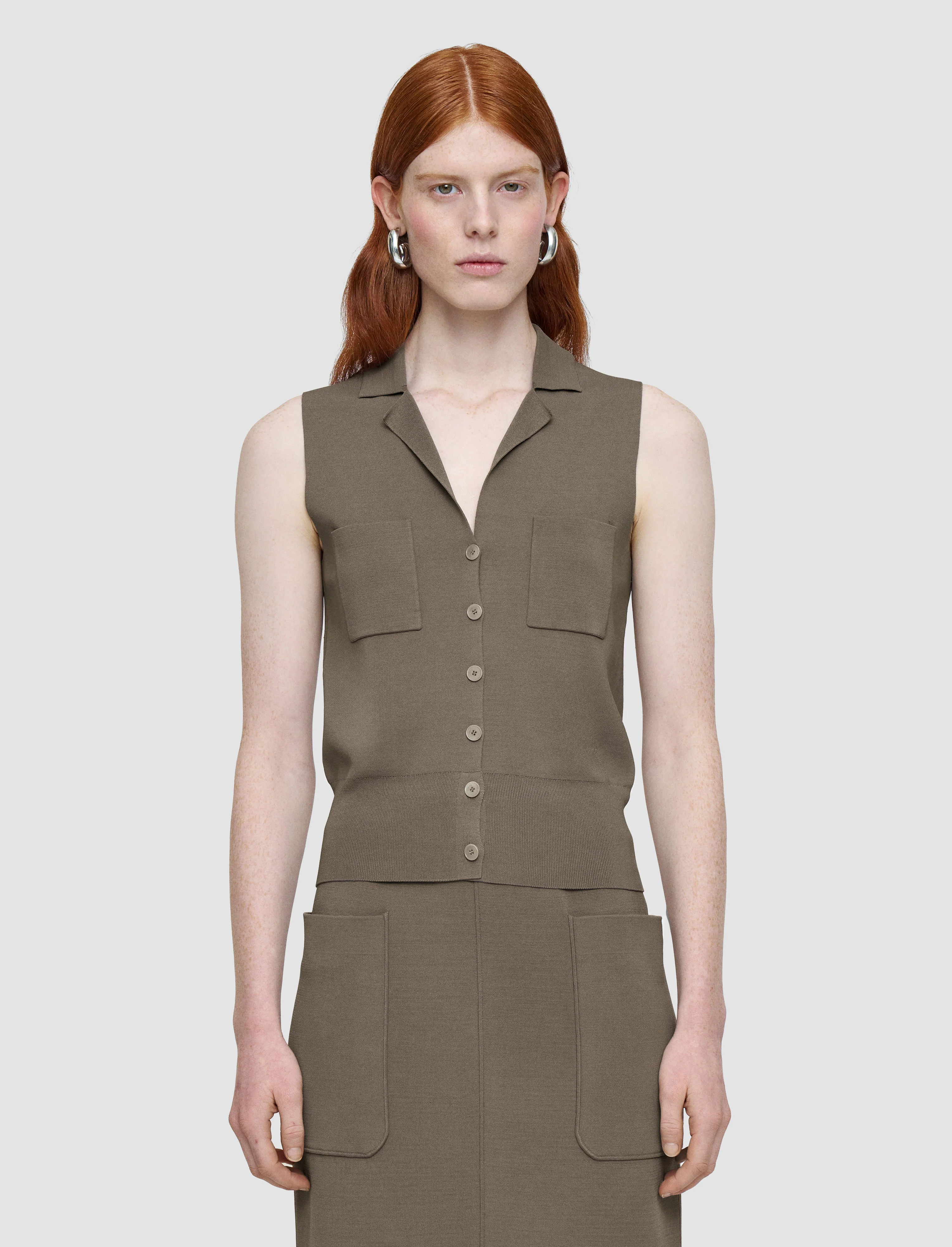 Milano Knit Stretch Vest - Image 3