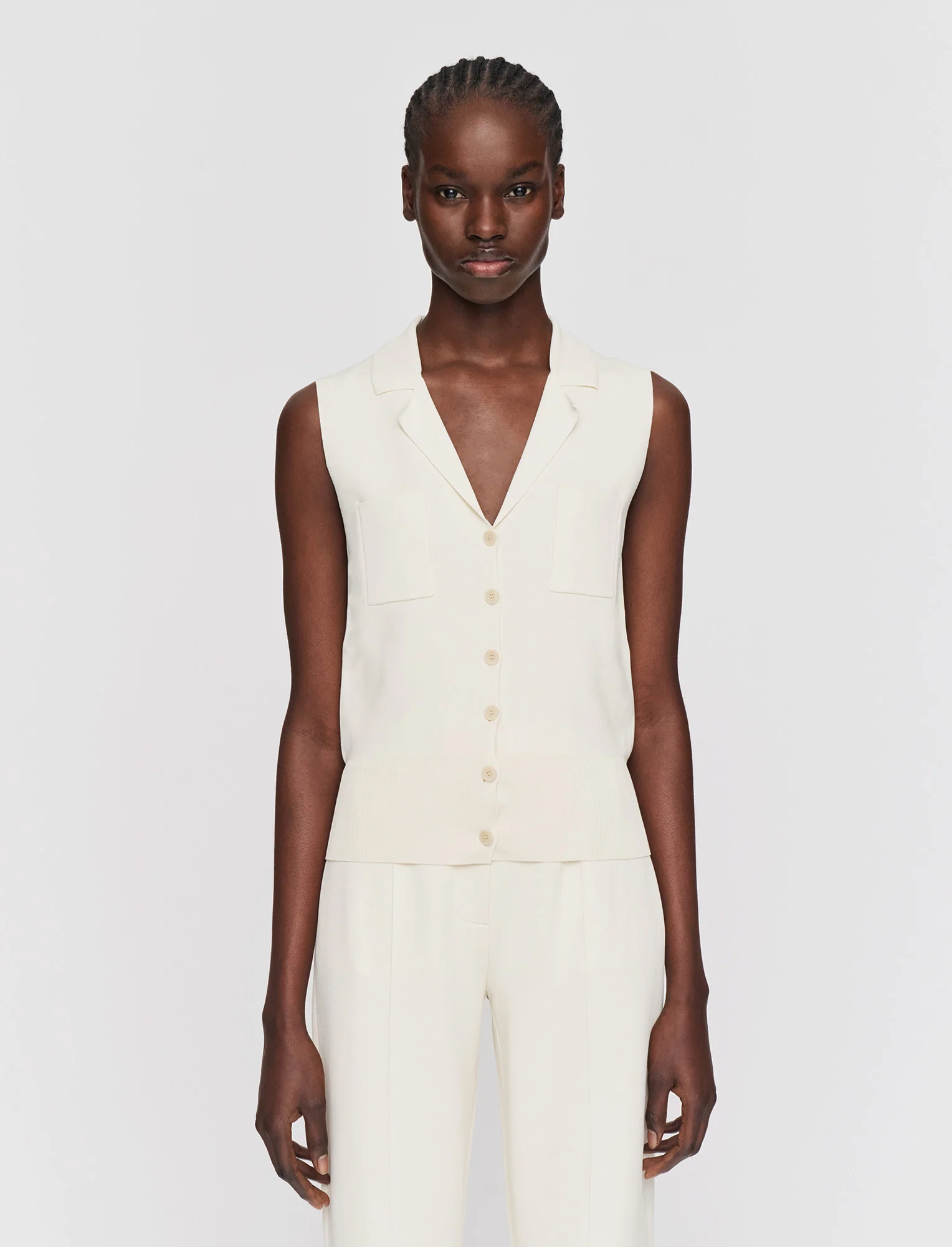 Milano Knit Stretch Vest - Image 3