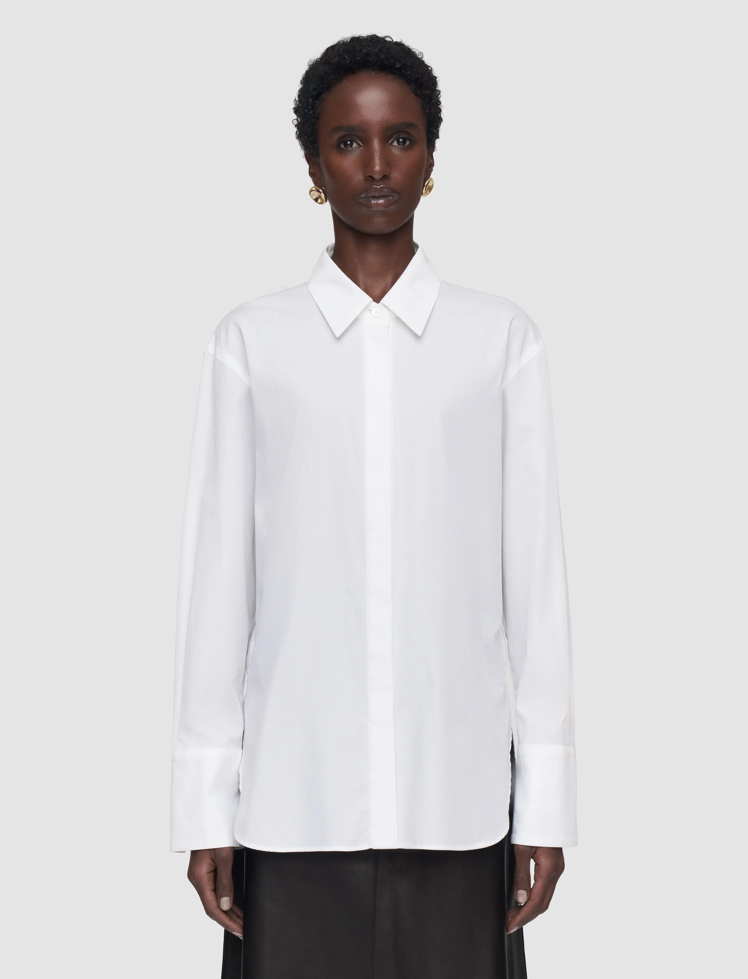 Nellie Cotton Poplin Shirt - Image 3