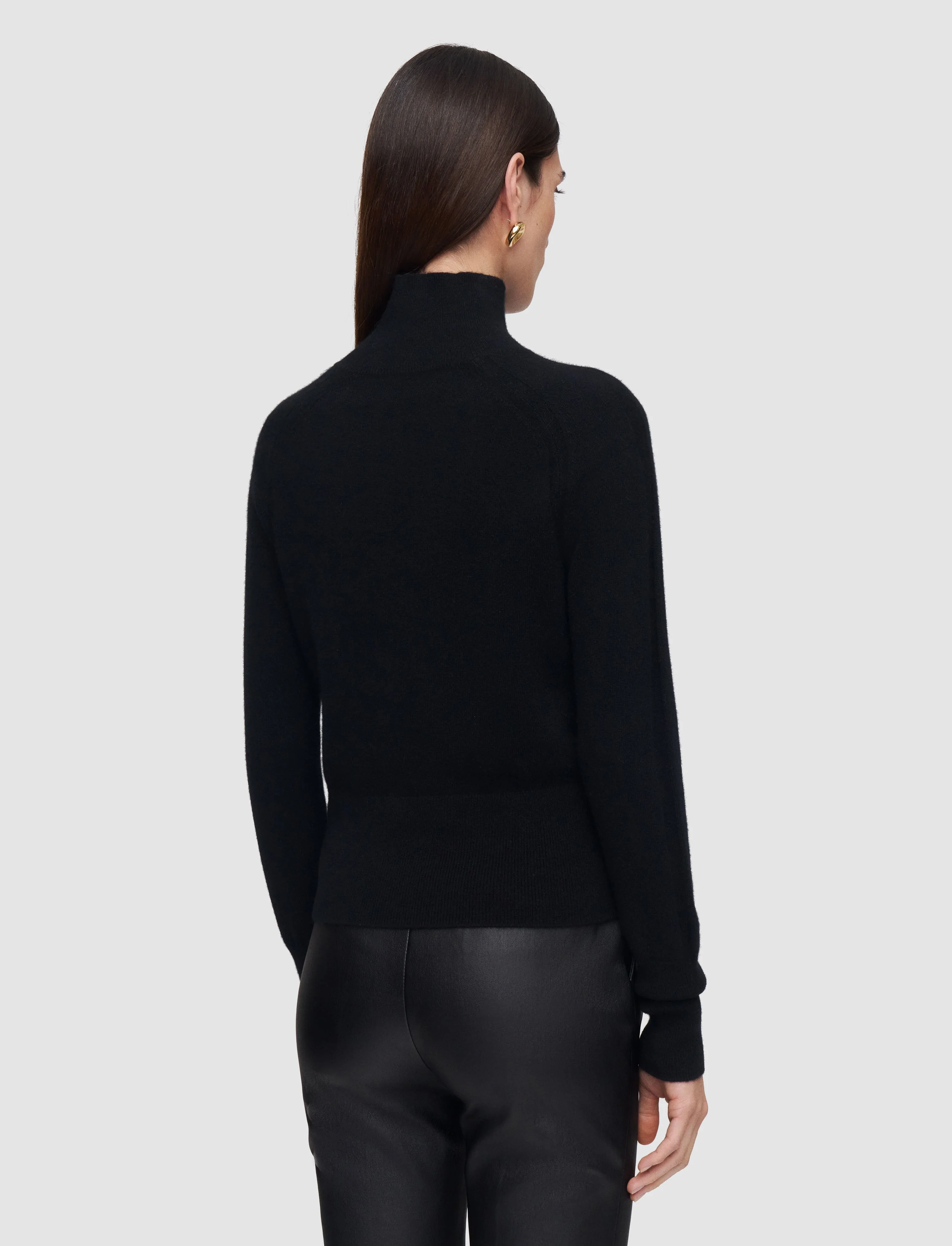 Oxna Light Pure Cashmere High Neck Jumper - Image 4