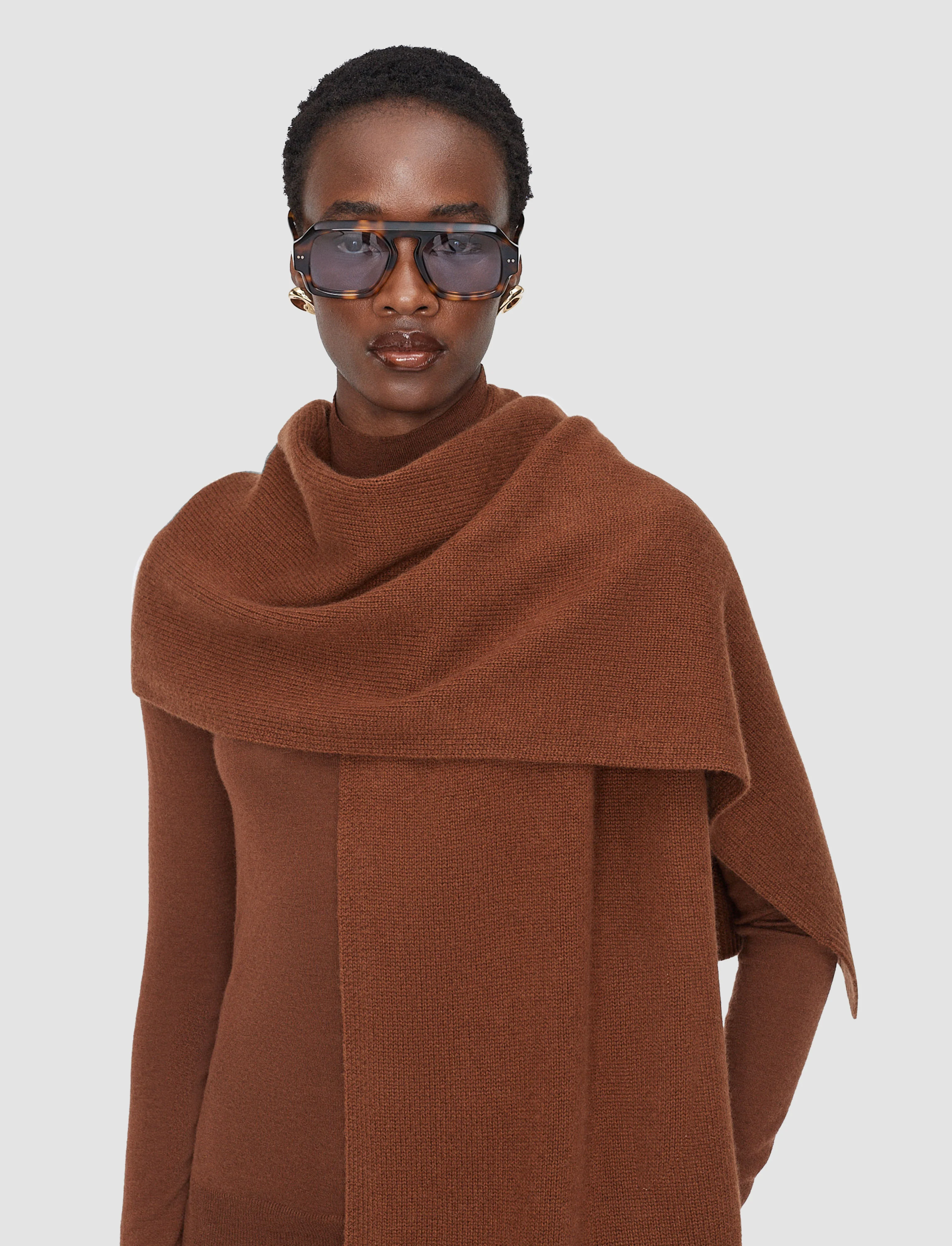 Pasilla Light Pure Cashmere Scarf - Image 4