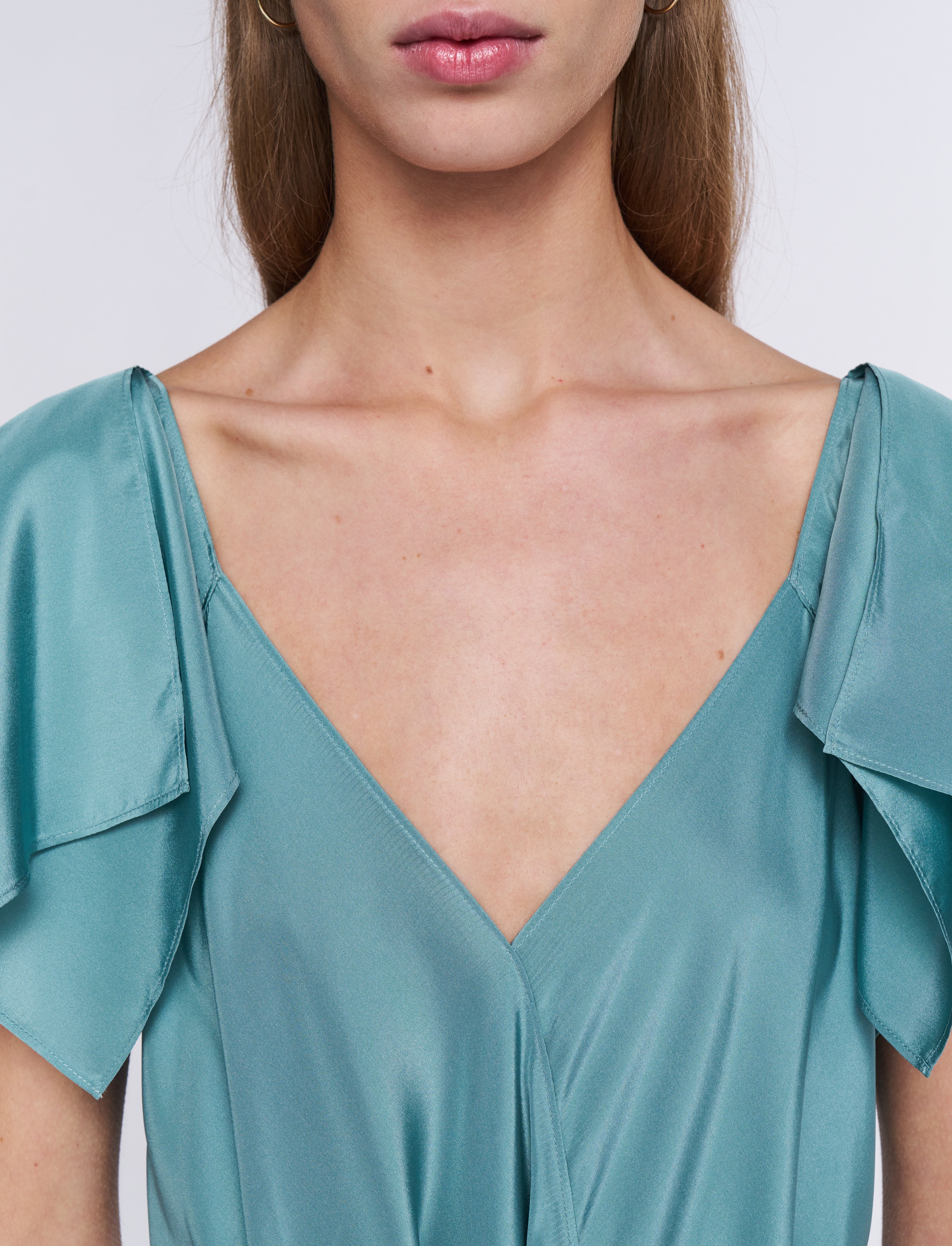 Plumet Habotai Silk Dress - Image 3