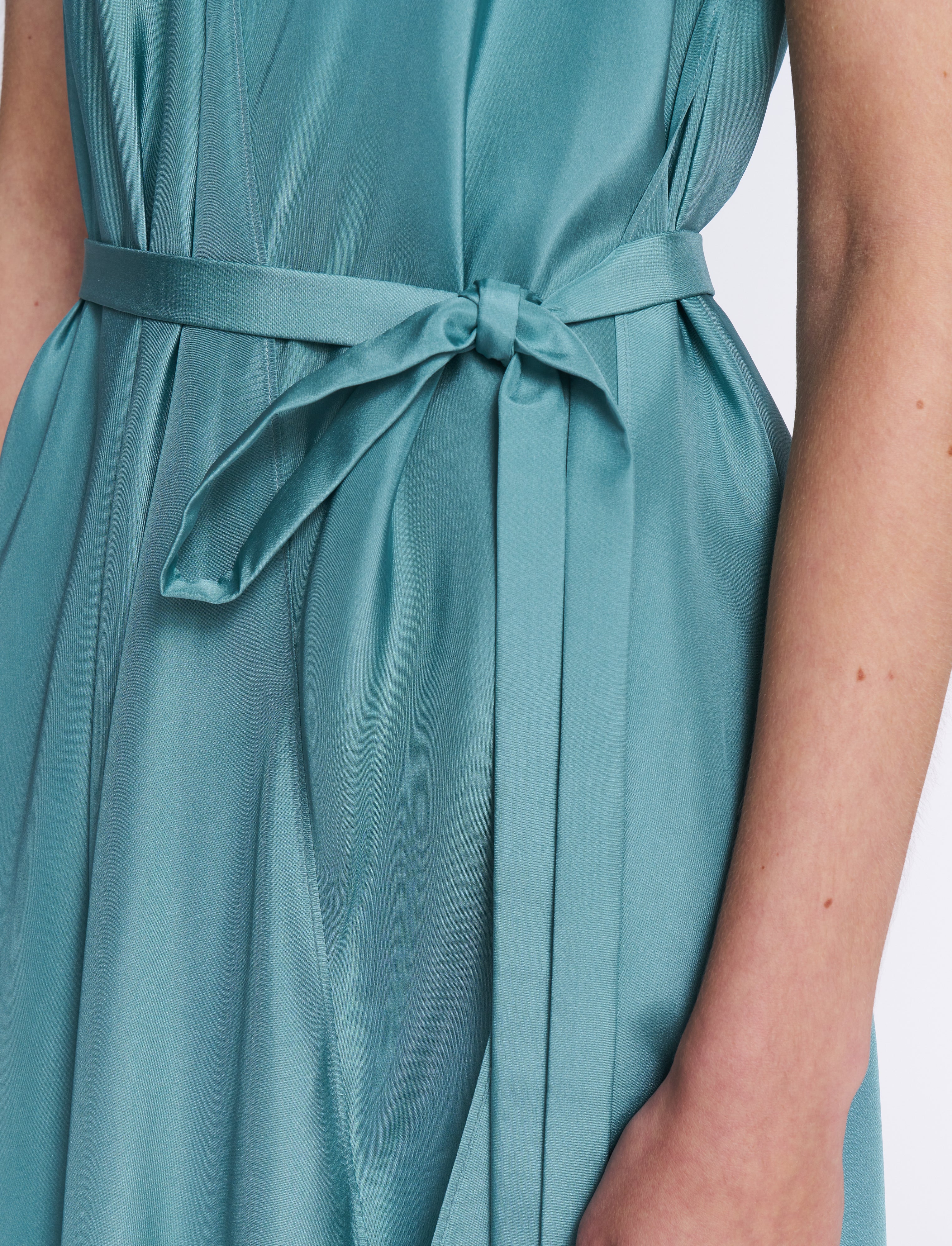 Plumet Habotai Silk Dress - Image 4