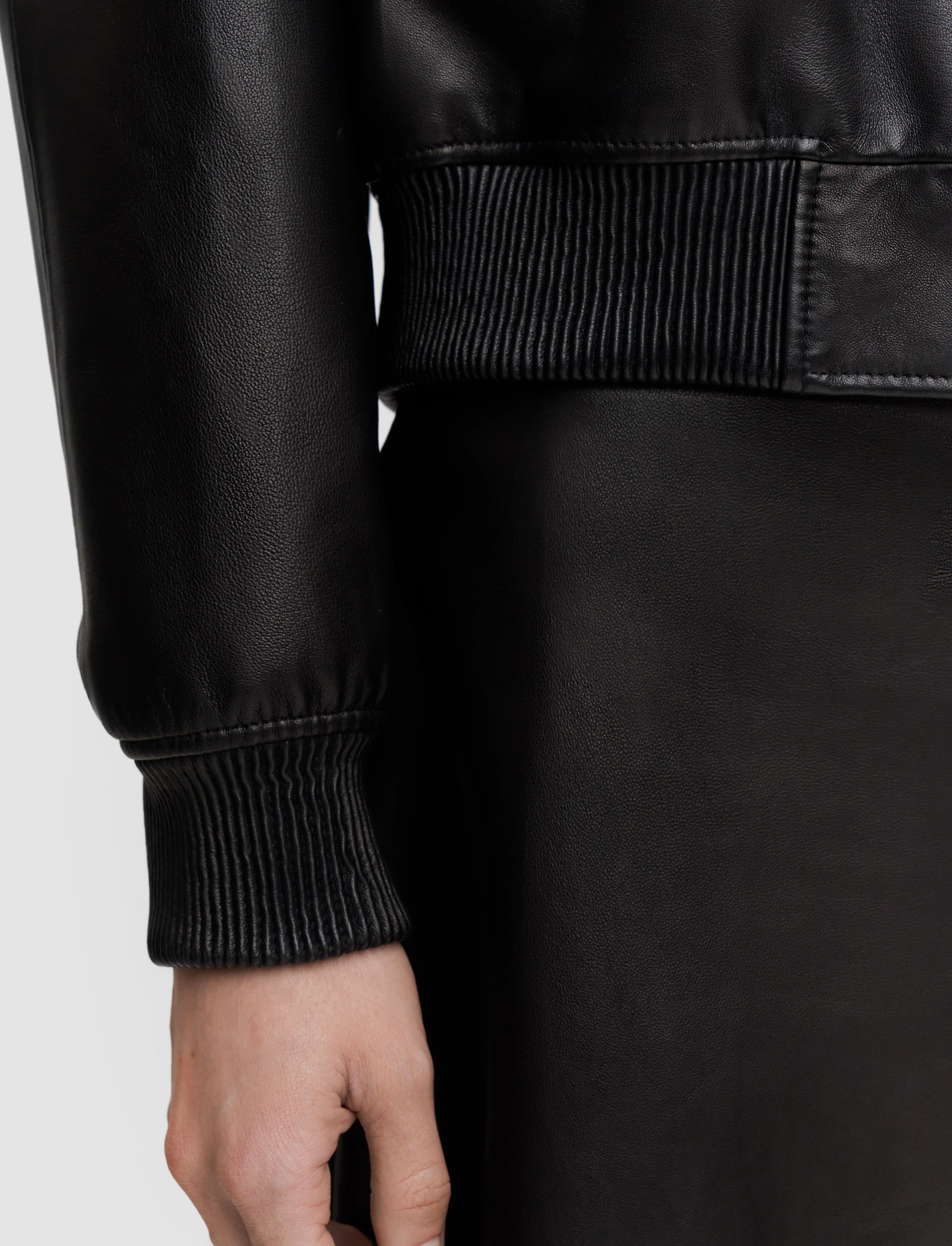 Quinn Soft Nappa Leather Jacket - Image 4