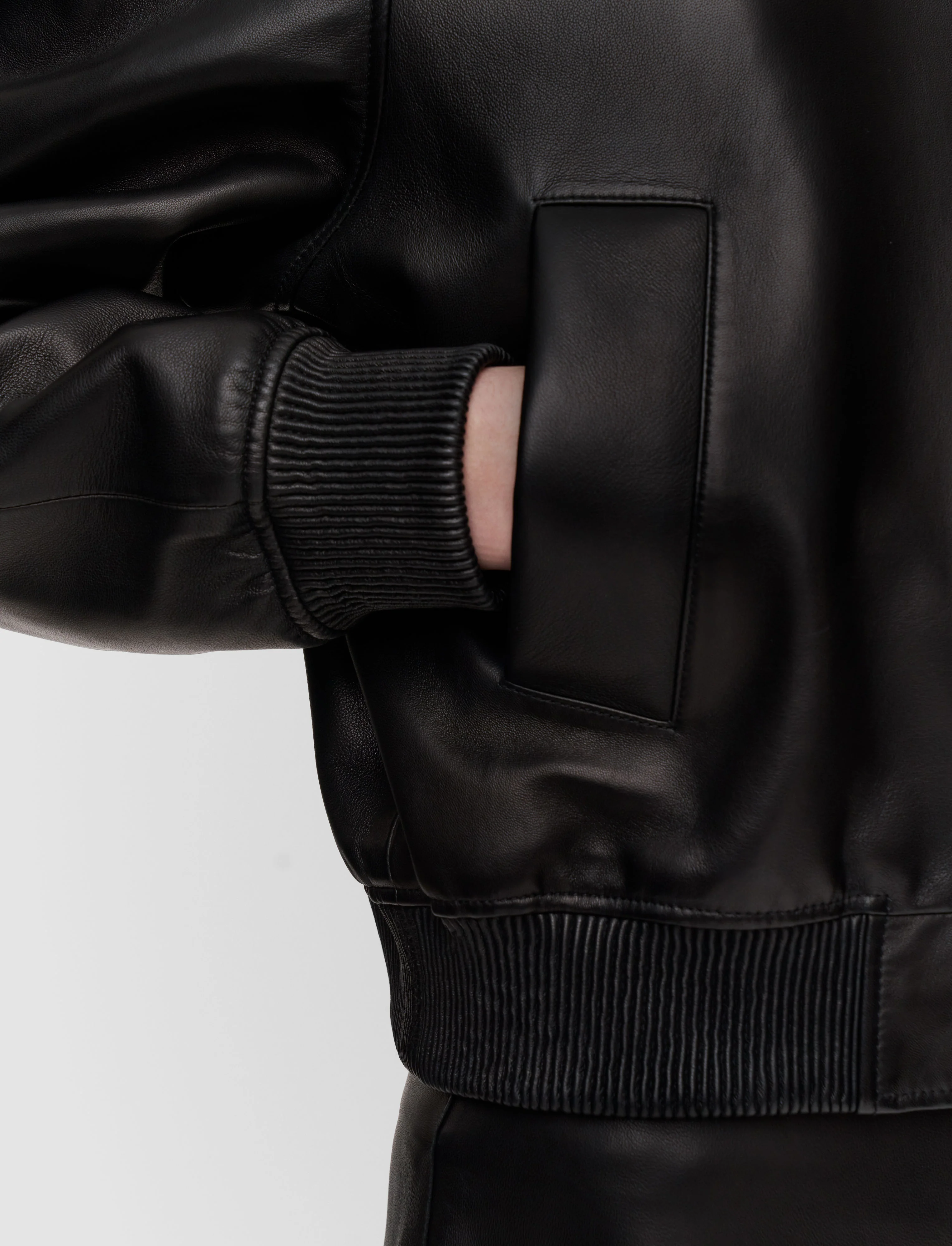Quinn Soft Nappa Leather Jacket - Image 6