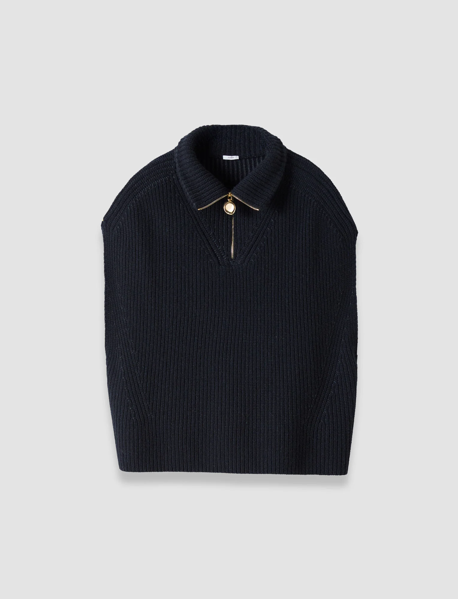 Raffet Fisherman Rib Cashmere Vest