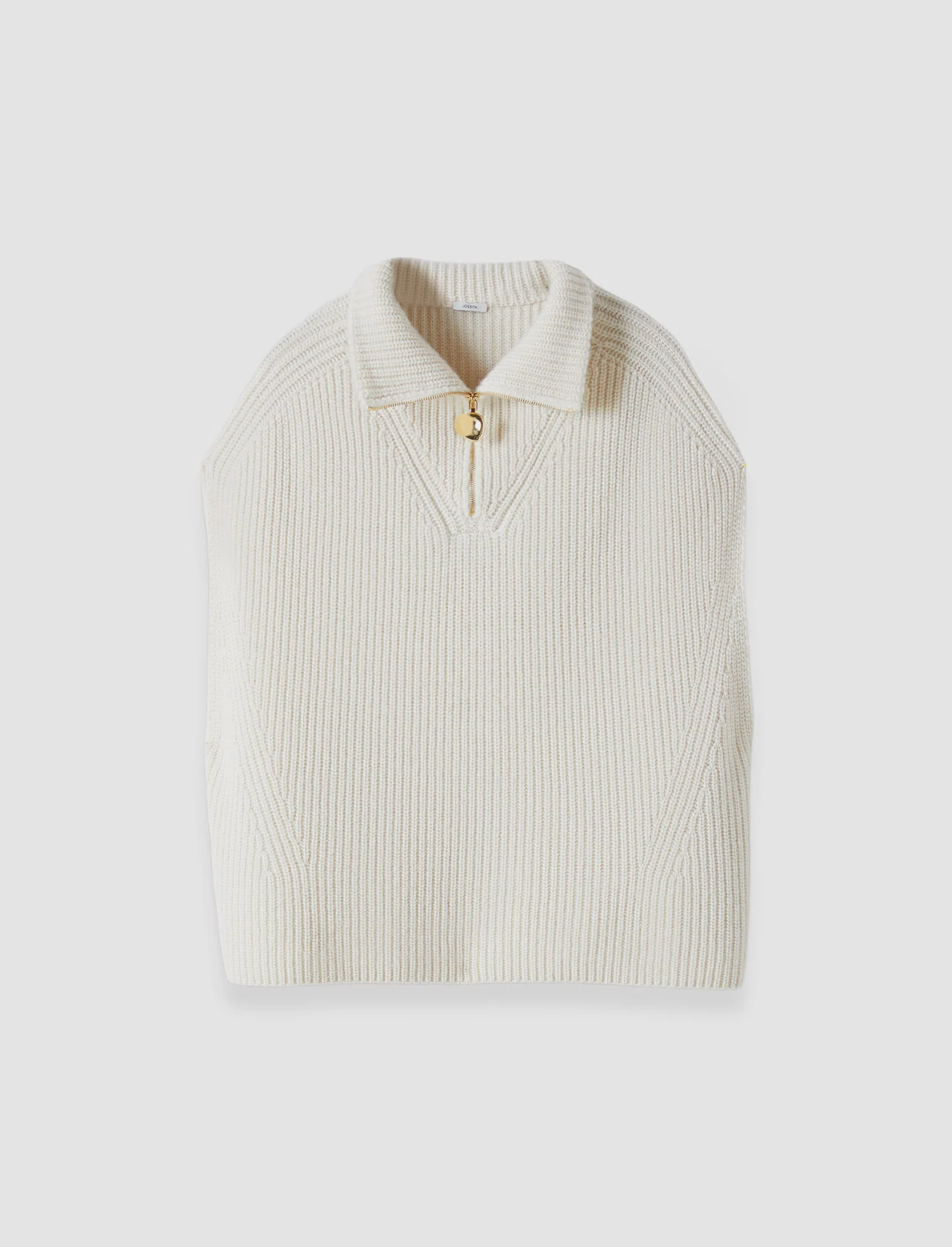 Raffet Fisherman Rib Cashmere Vest