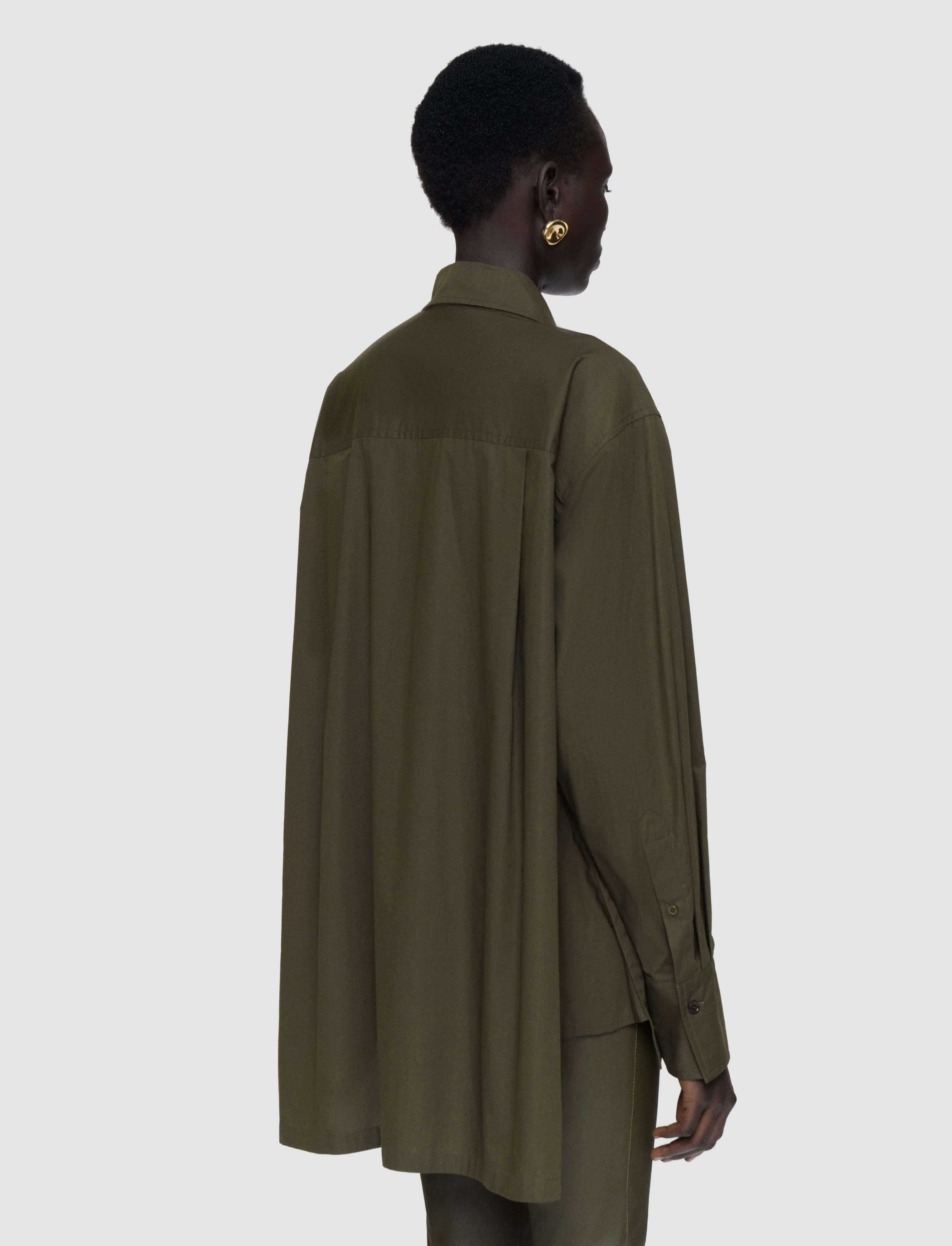 Ranya Poplin Cotton Shirt - Image 4