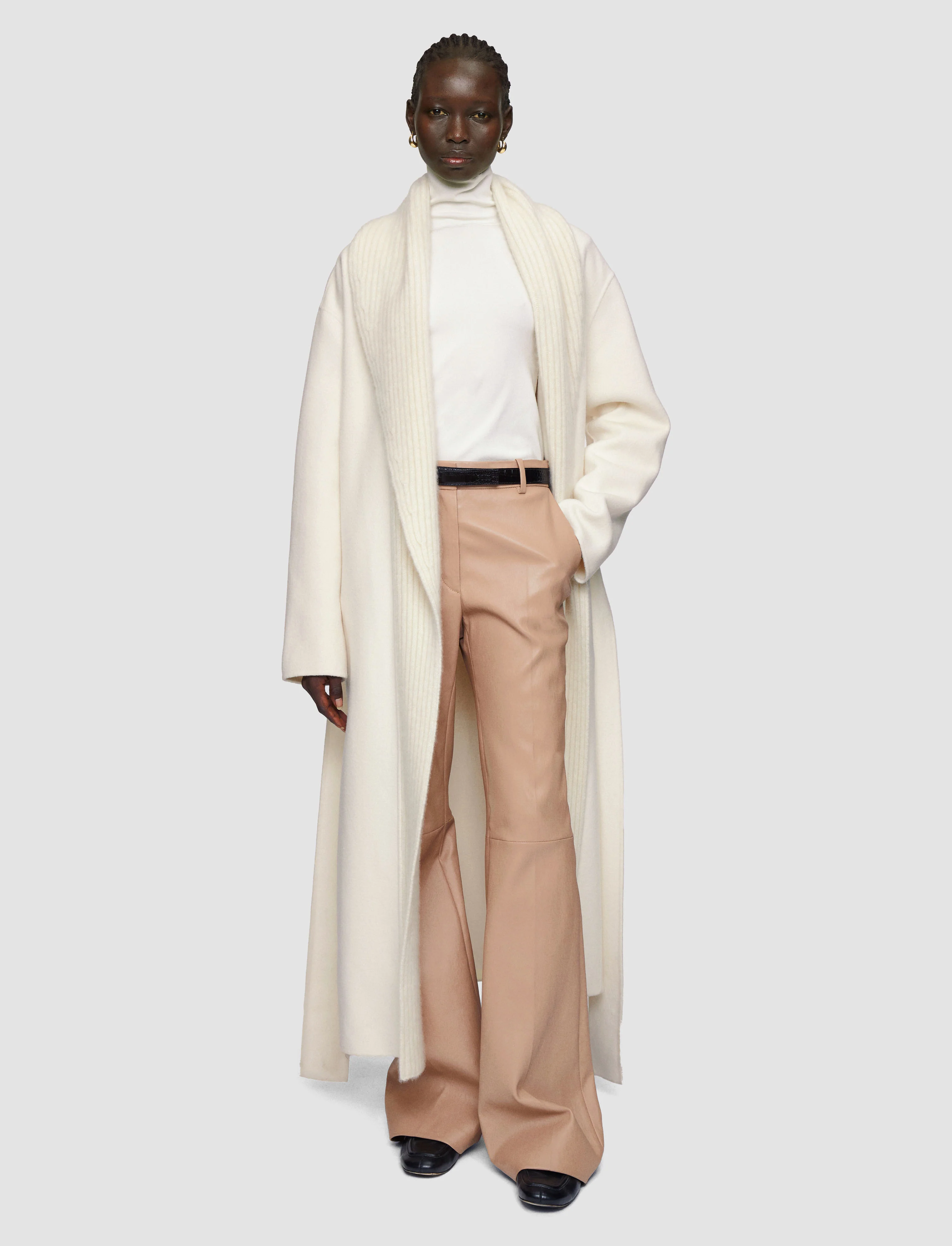 Rica Double Face Cashmere Coat - Image 3