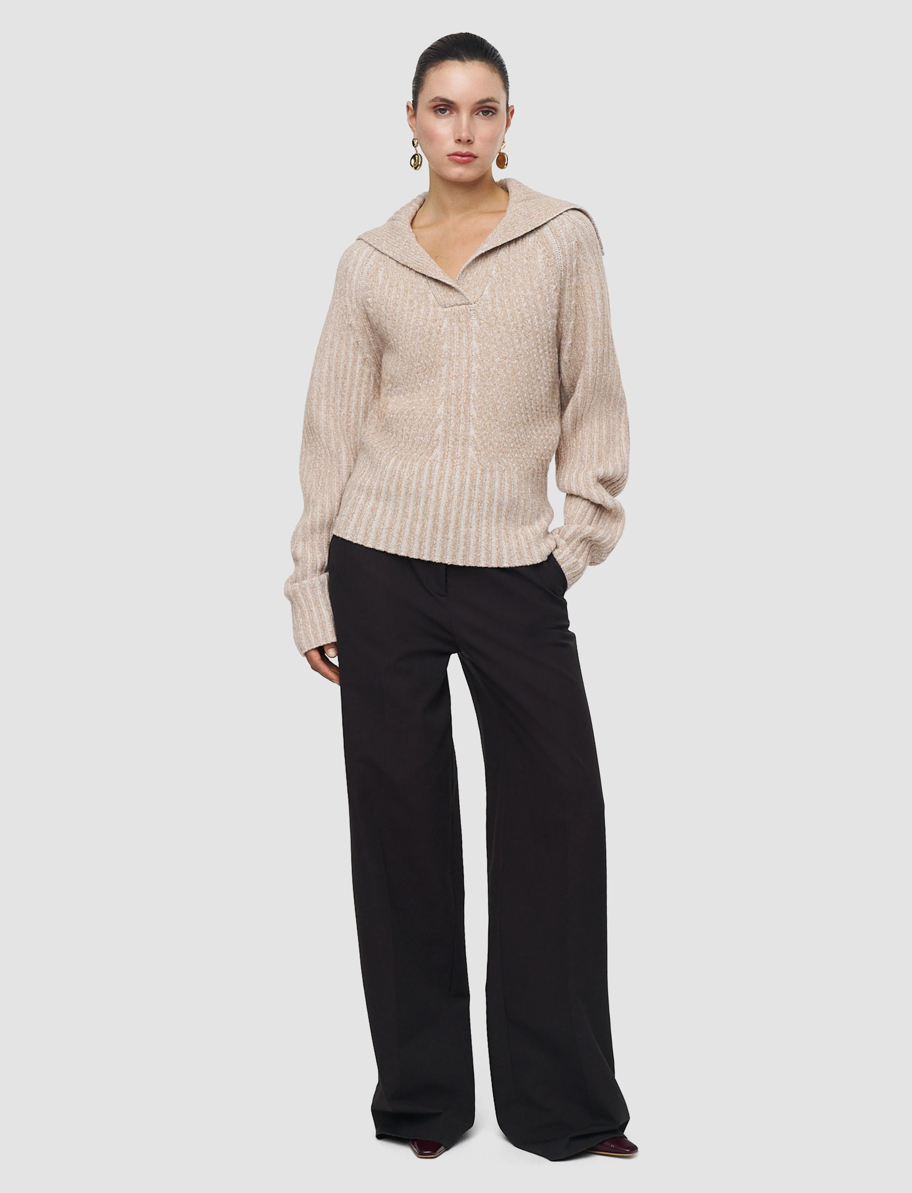 Robby Mouliné Merino Knit Jumper - Image 2