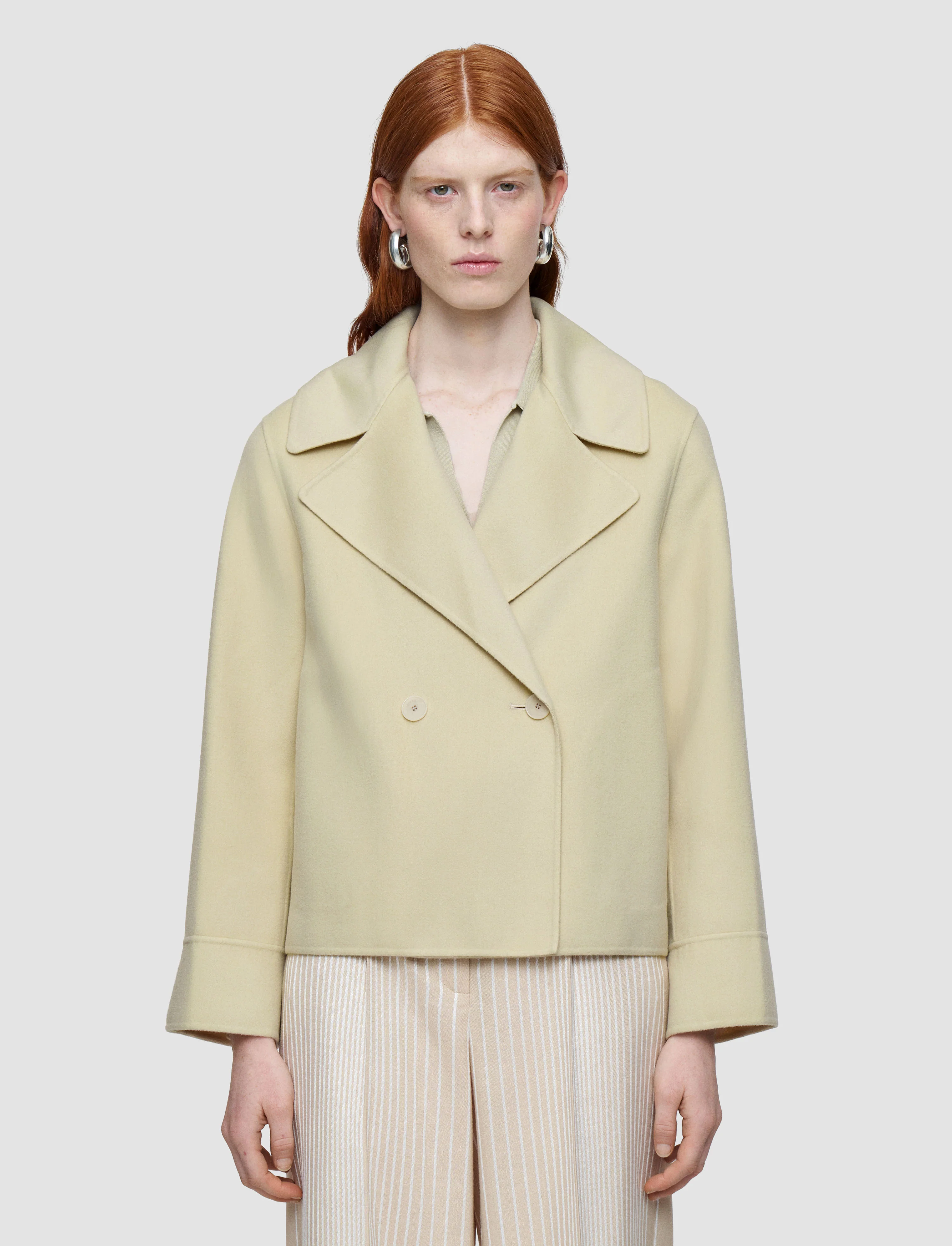 Rollet Light Double Face Wool Jacket - Image 3