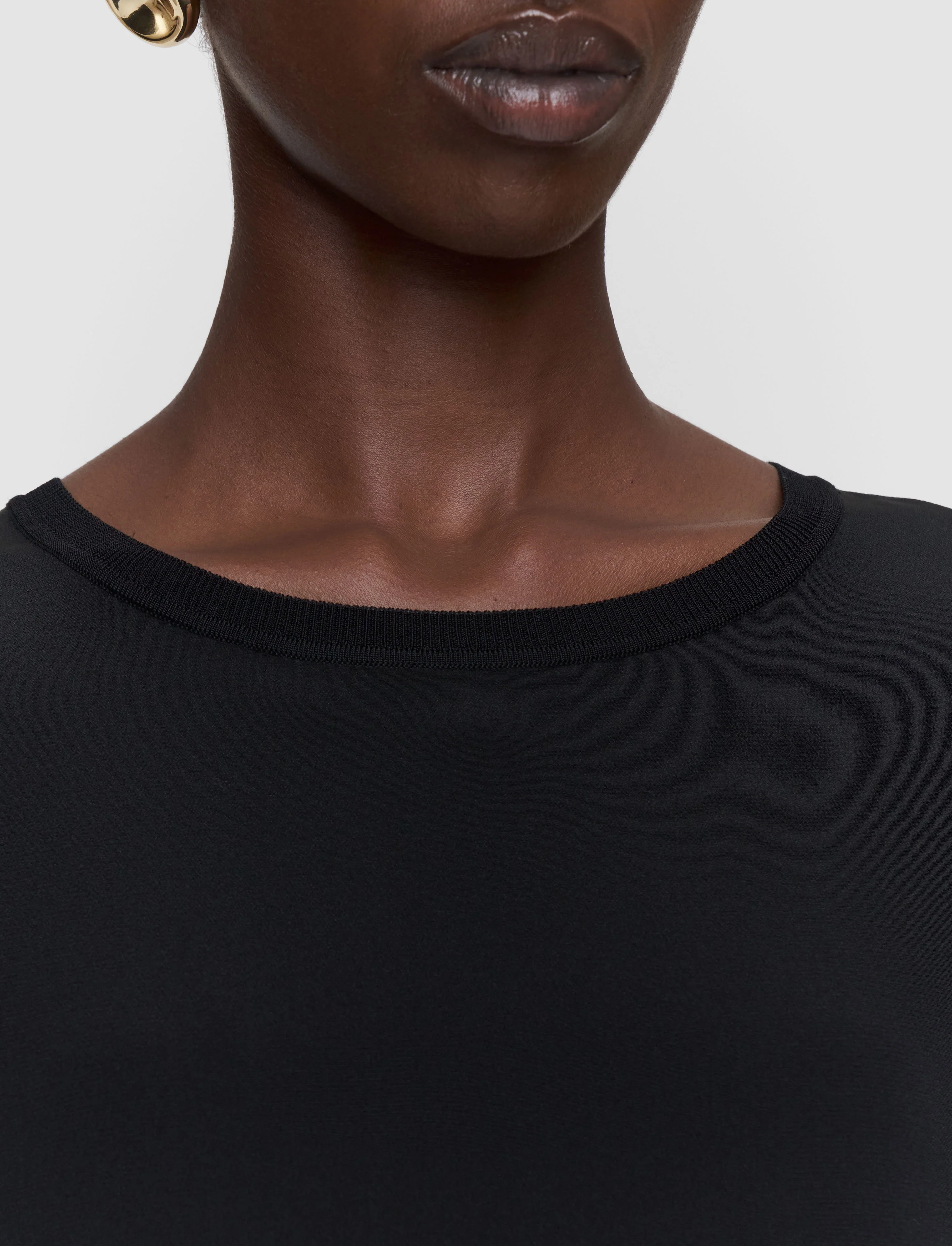 Rubin Crepe de Soie Silk Blouse - Image 5