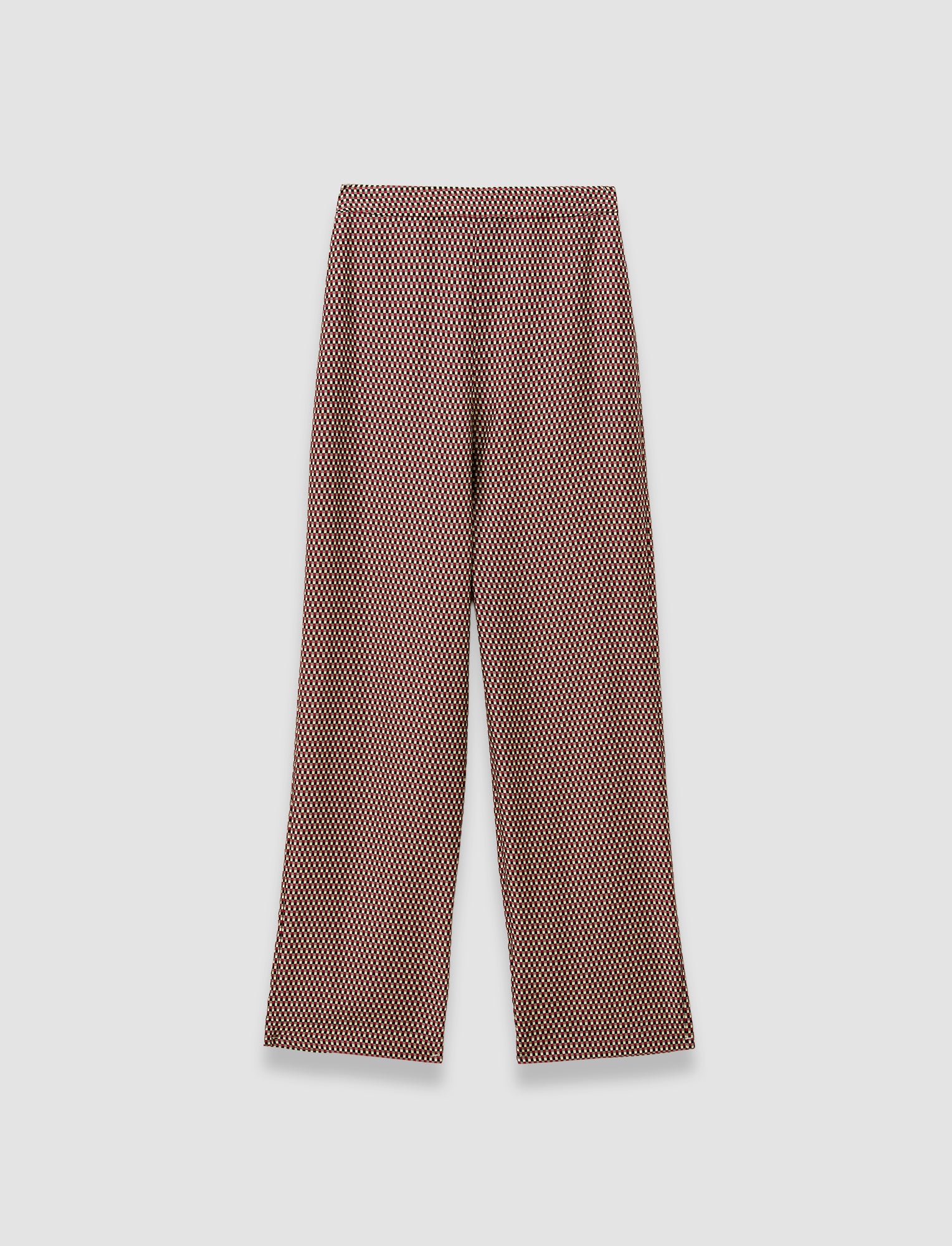 Sahel Printed Silk Blend Trousers