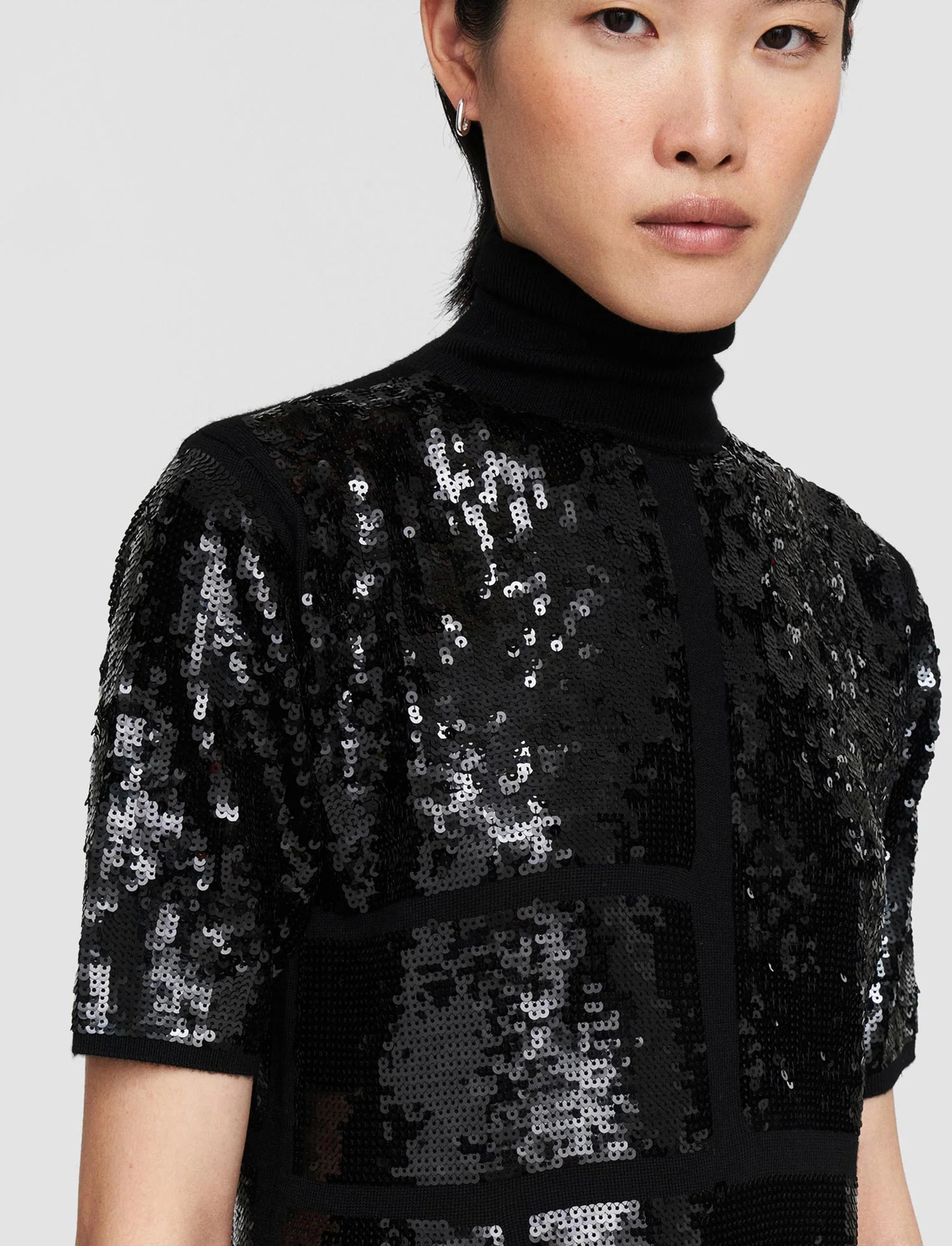 Sequins Knit Dress - Image 5