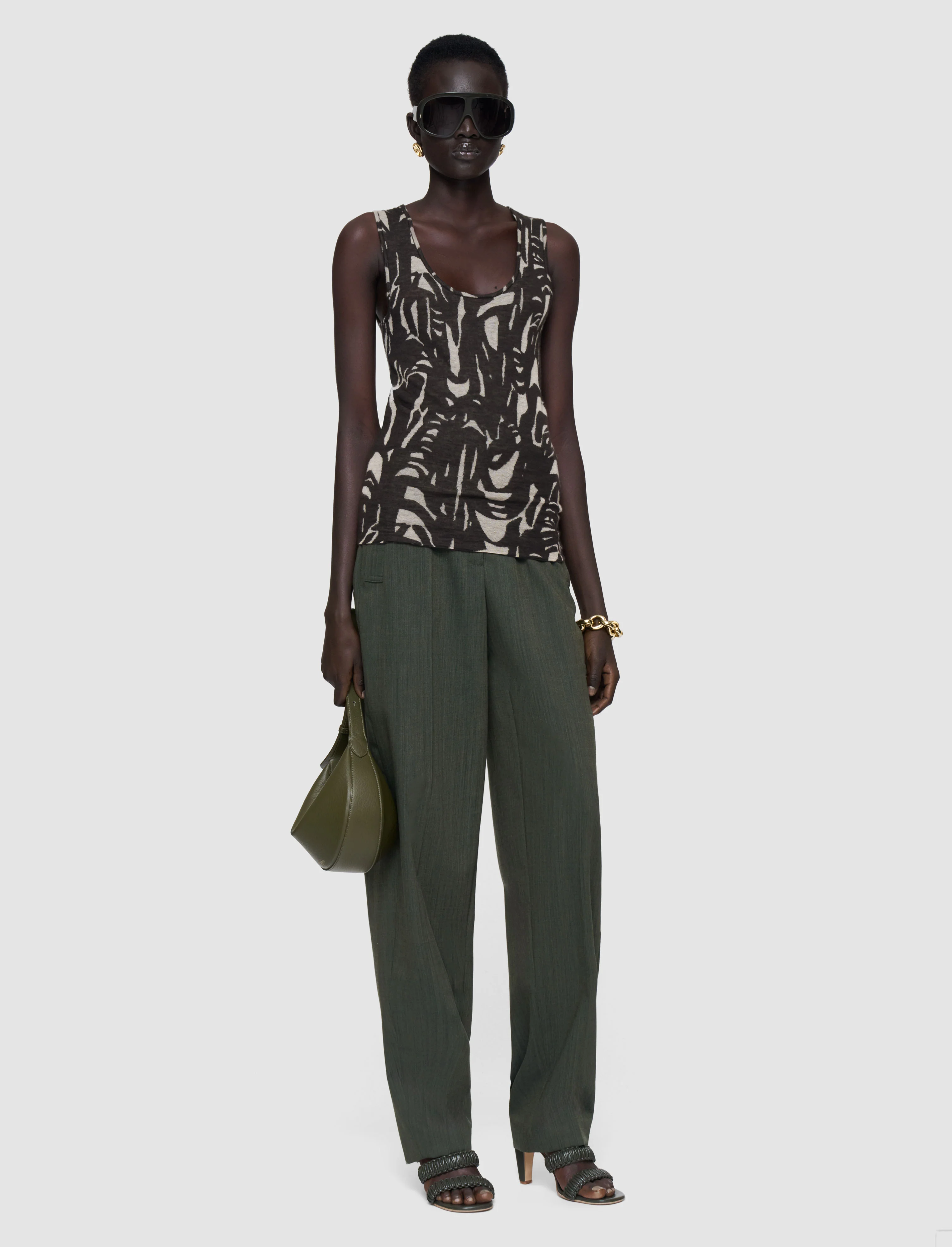 Silla Cashair Jacquard Vest - Image 2